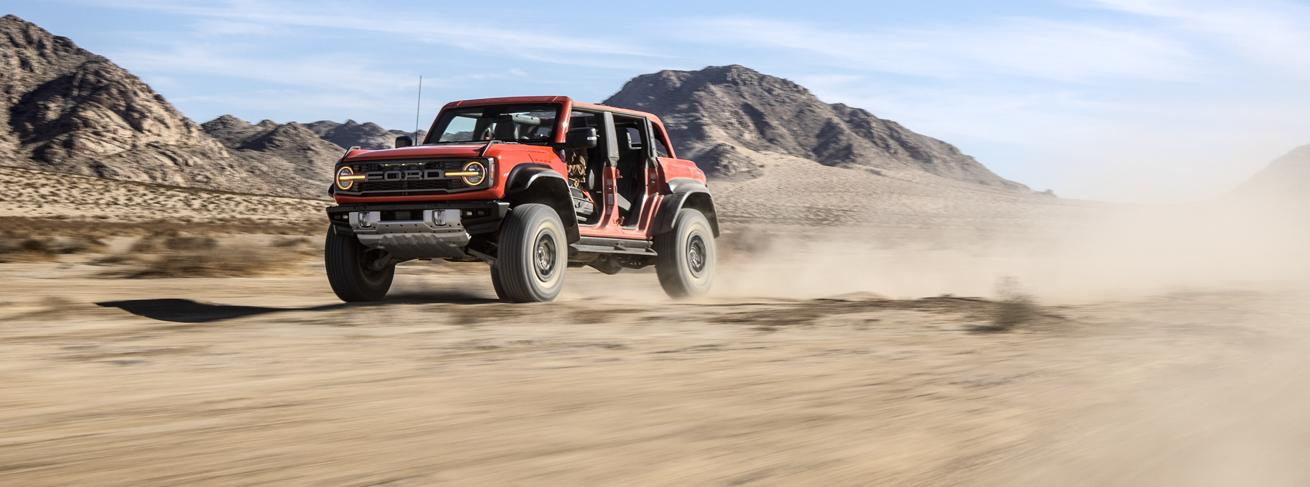4534x1687 Desert Racing, Rock Crawling 2022 Ford Bronco Raptor Debuts As Most Powerful Street Legal Bronco Ever