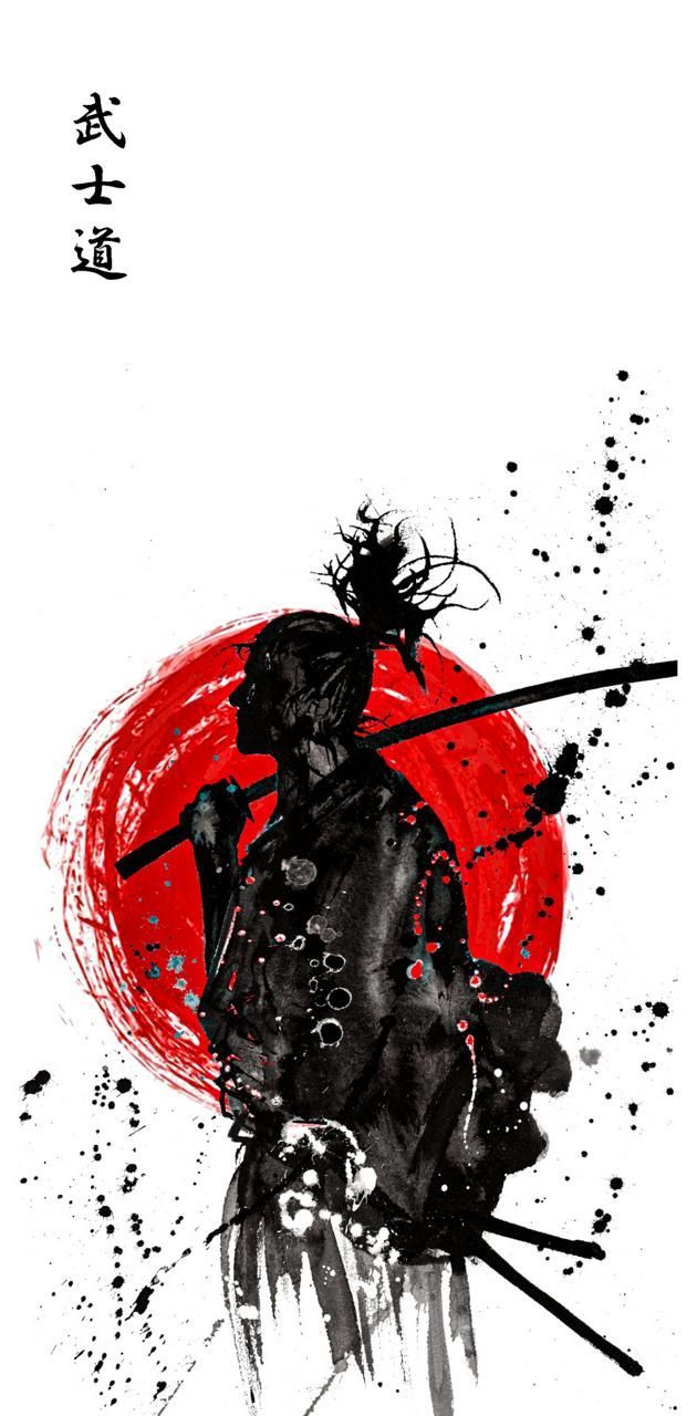 630x1280 Samurai wallpaper. Download it for free by clicking on the image or link below