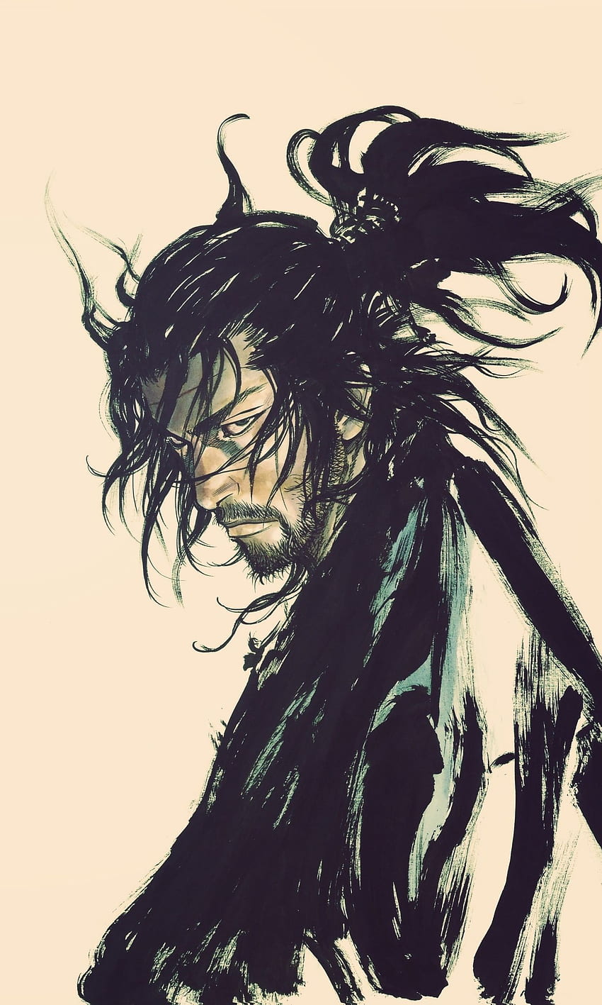 850x1417 Samurai, ink art, warrior, minimal, q samsung galaxy s s edge, note, lg g , background, 6625 HD phone wallpaper