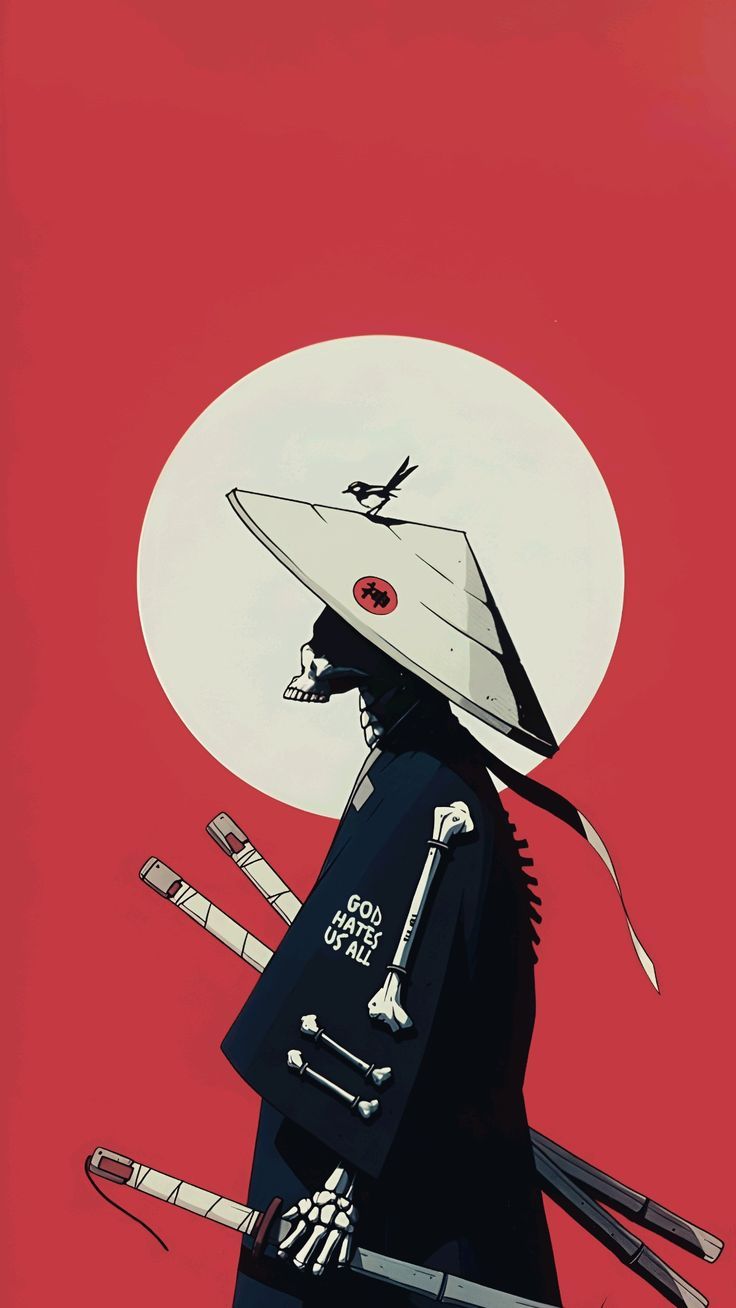 736x1308 Wallpaper. Japanese art ink, Japanese art samurai, Samurai art