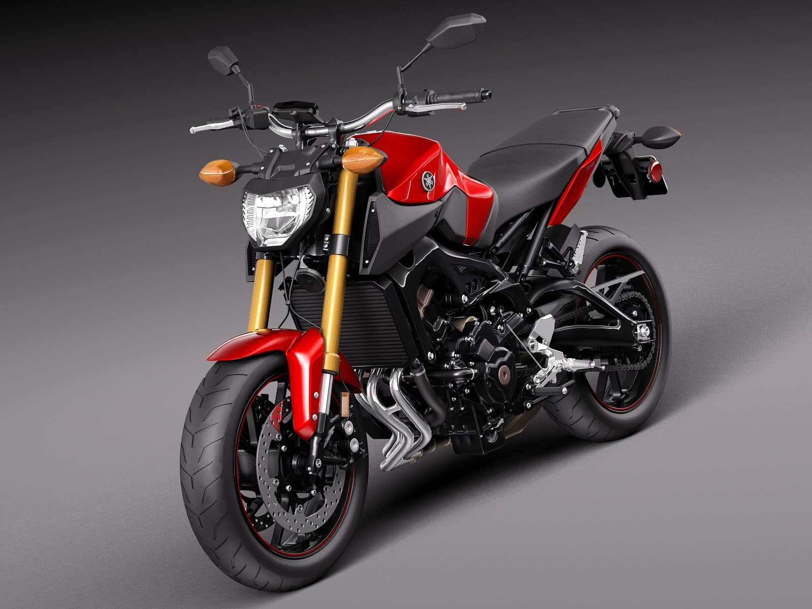 1600x1200 Yamaha FZ 09 2016
