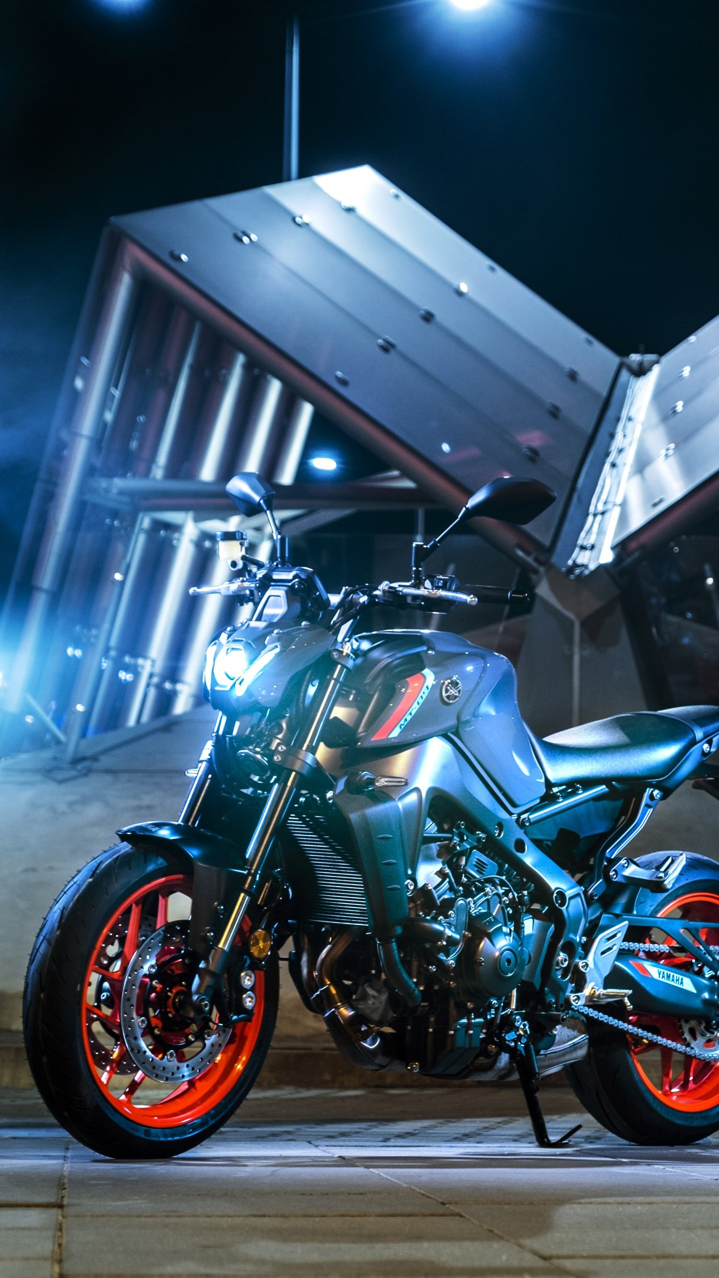 1440x2560 Yamaha MT 09 Wallpaper 4K, Naked Bikes, 5K
