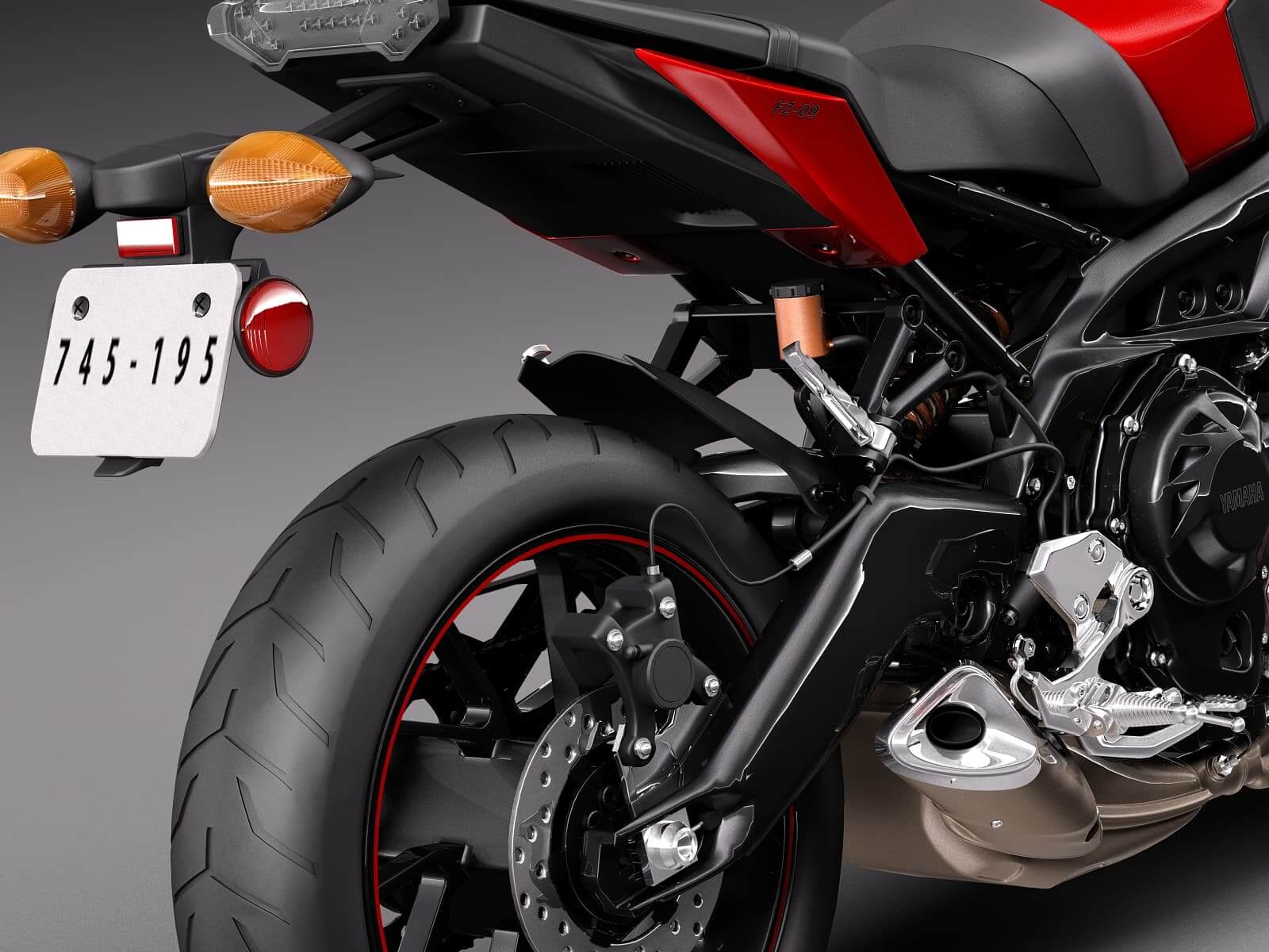 1600x1200 Yamaha FZ 09 2016