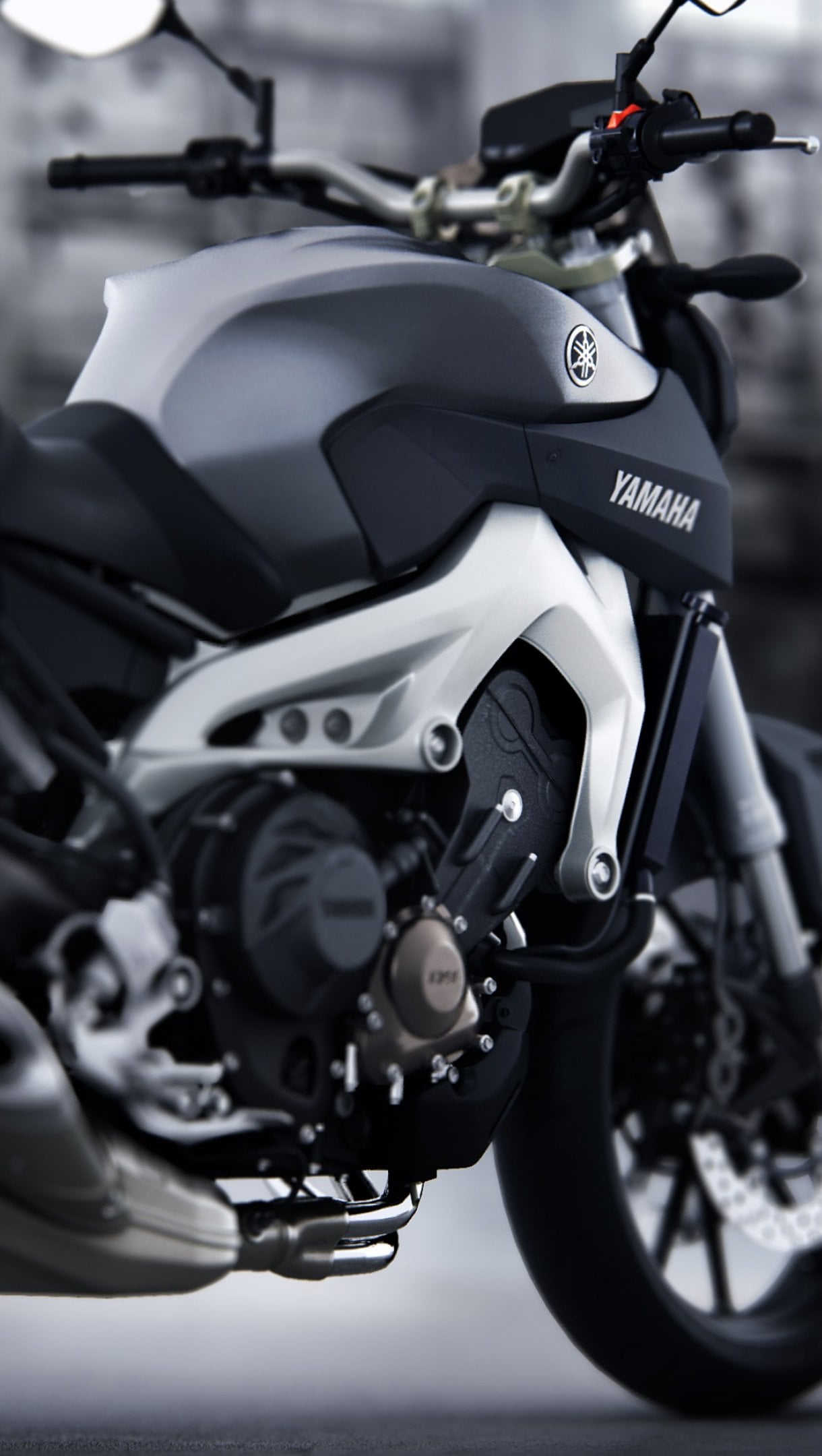 1220x2160 Moto Yamaha MT 09 Wallpaper 4k For IPhone And Mobile Phone