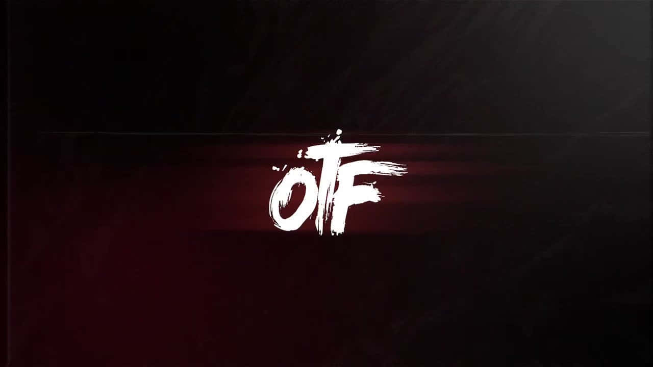 1280x720 Download Abstract O T F Logo Design Wallpaper