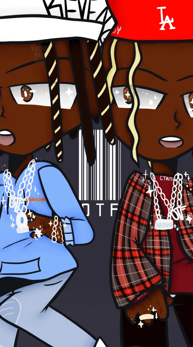 673x1206 OTF EVIL TWINS wallpaper