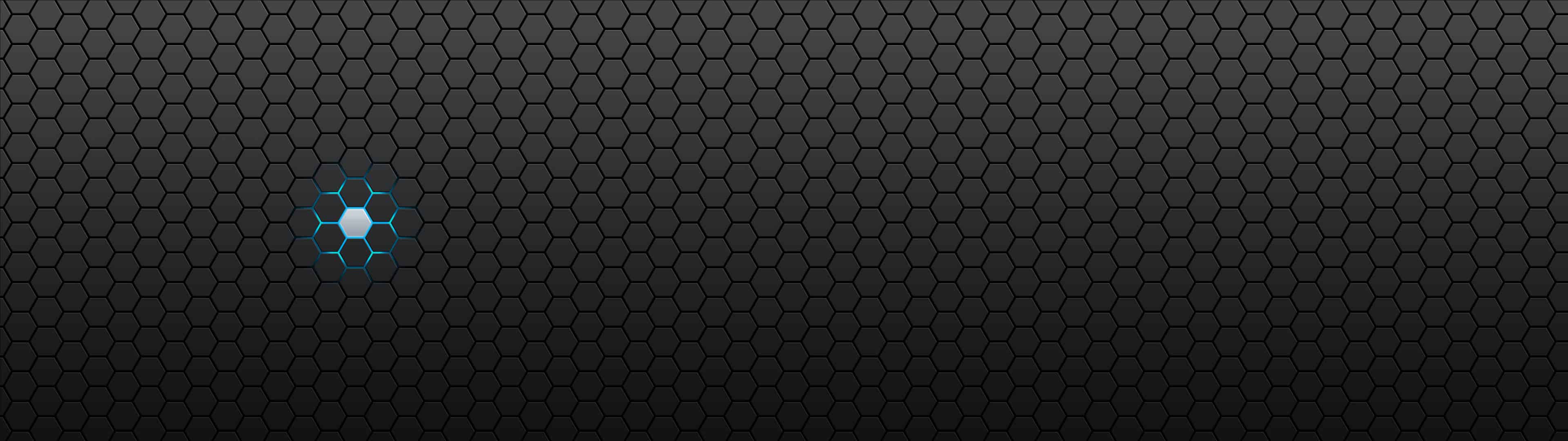 3840x1080 Black and White Dual Wallpaper, HD Background