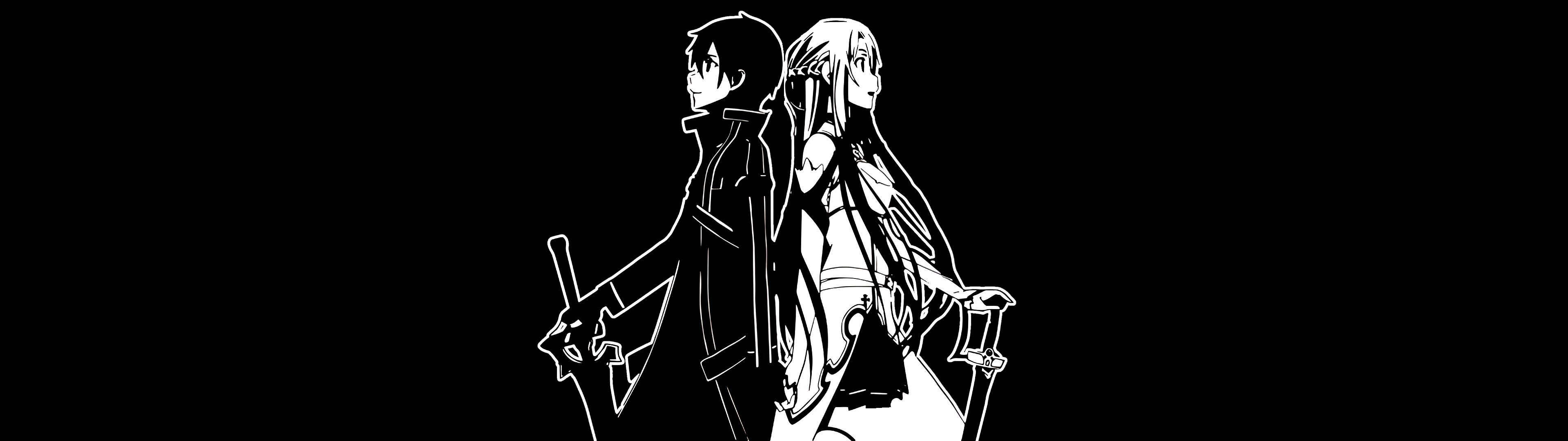 3840x1080 Minimal Sword Art Online [Dual Monitor] [3840x1080]