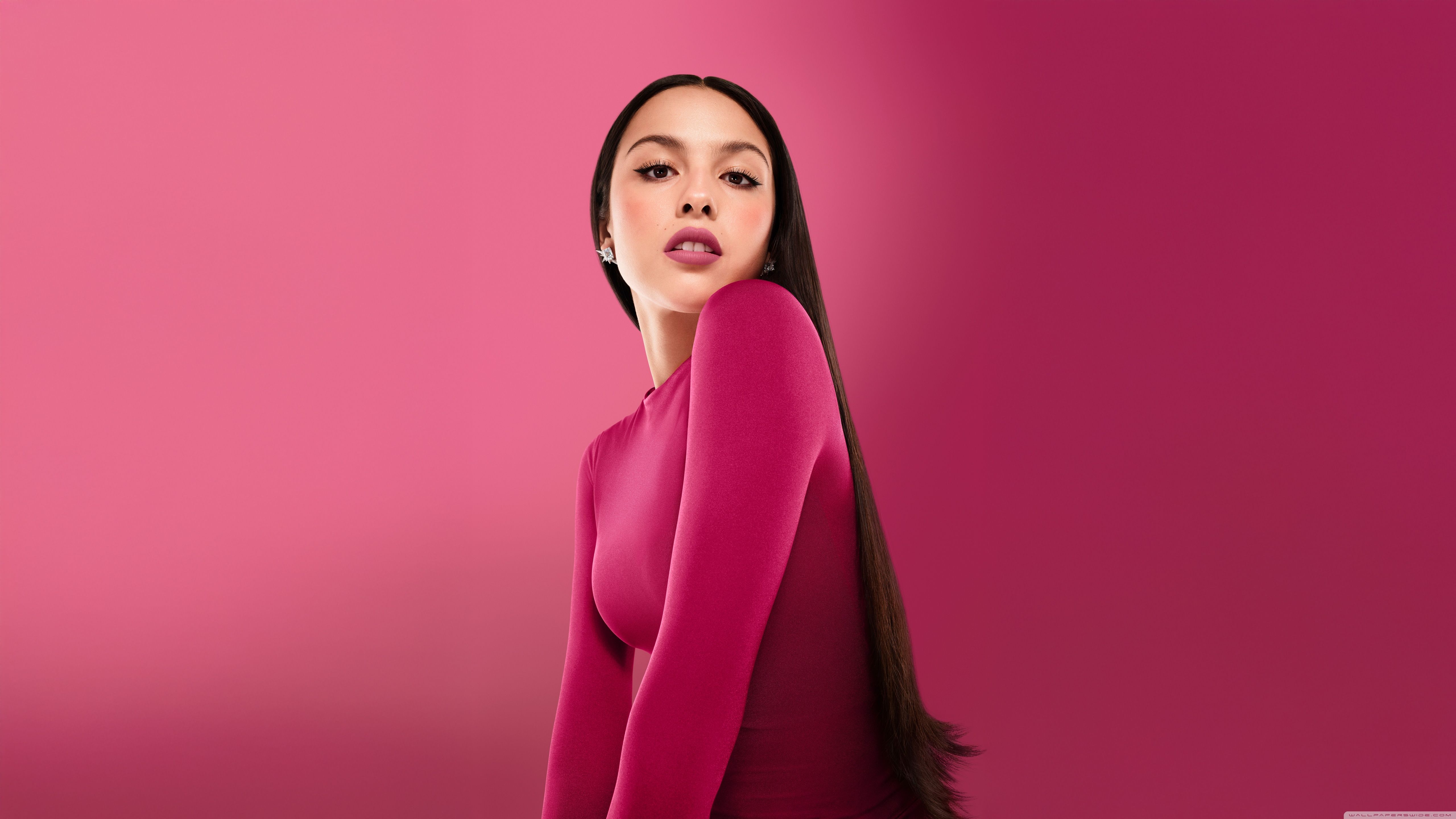 5120x2880 Olivia Rodrigo, Pink, Singer, Celebrity, Girl, Famous 4K UHD Wallpaper for UltraHD Desktop and TV : Widescreen and UltraWide Display : Dual Monitor : Smartphone and Tablet Devices