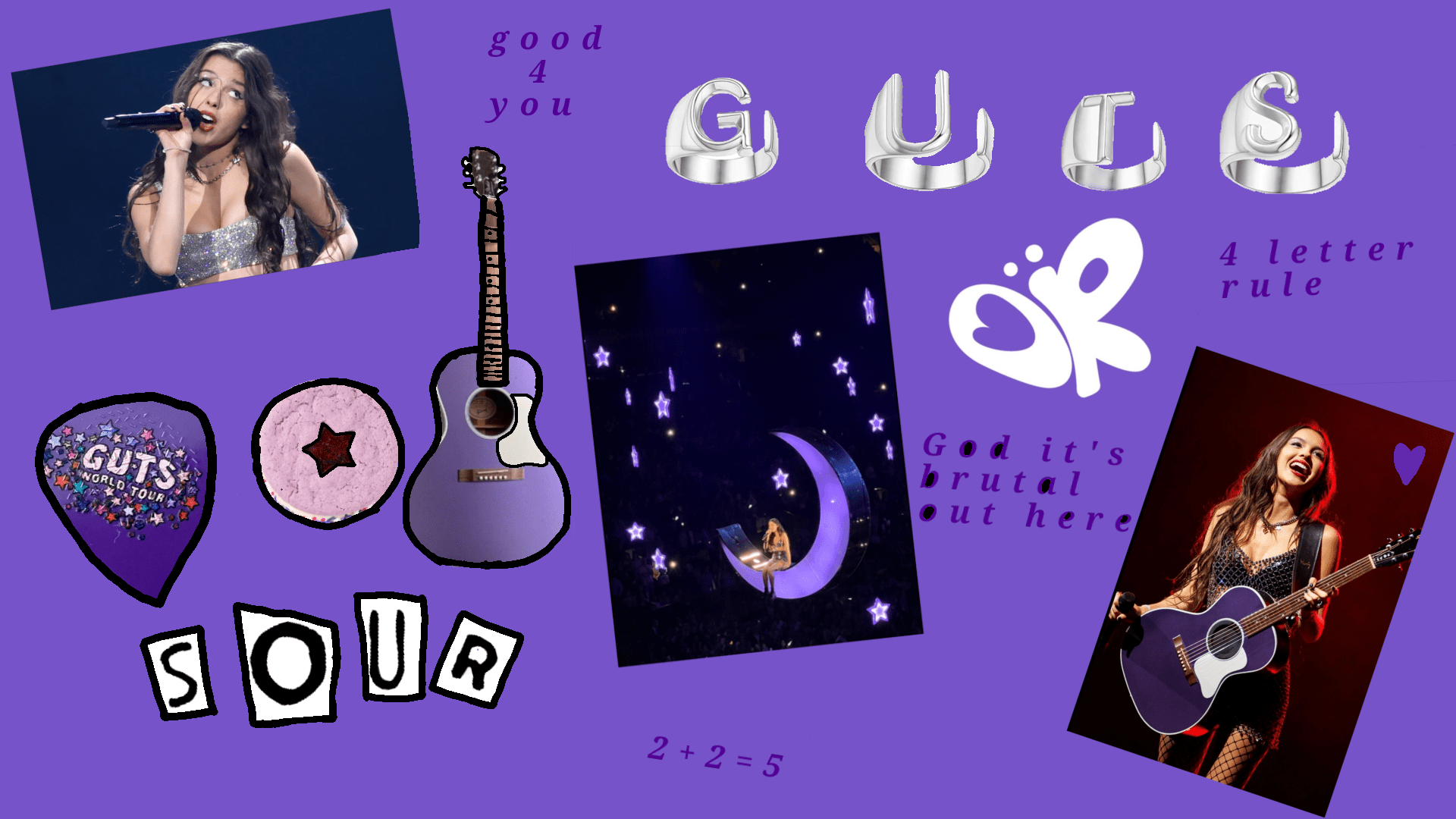 1920x1080 Olivia rodrigo inspired desktop wallpaper