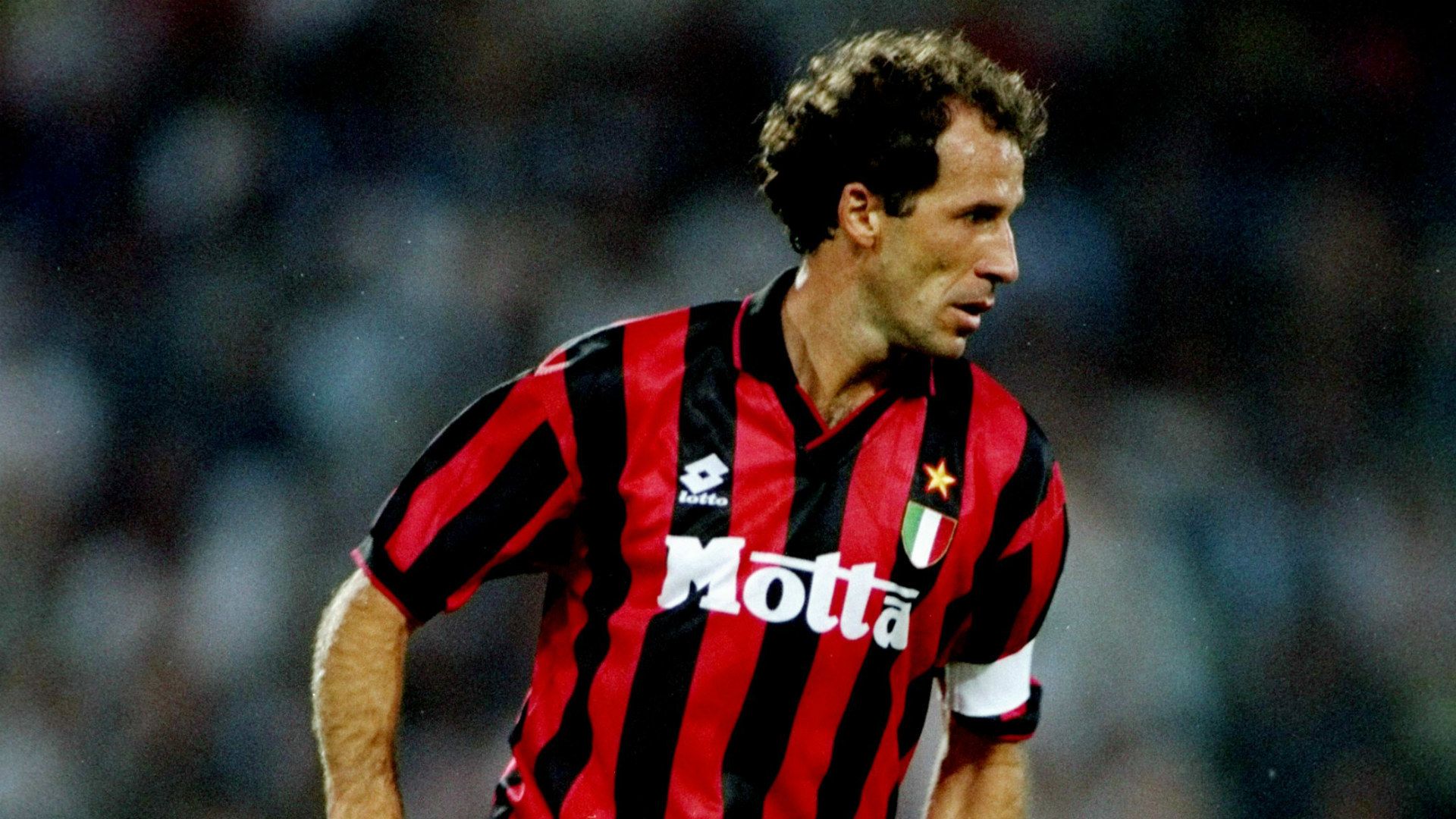 1920x1080 Wallpaper Milan, defender, Italian, Franco Baresi for mobile and desktop, section спорт, resolution 1920x1080