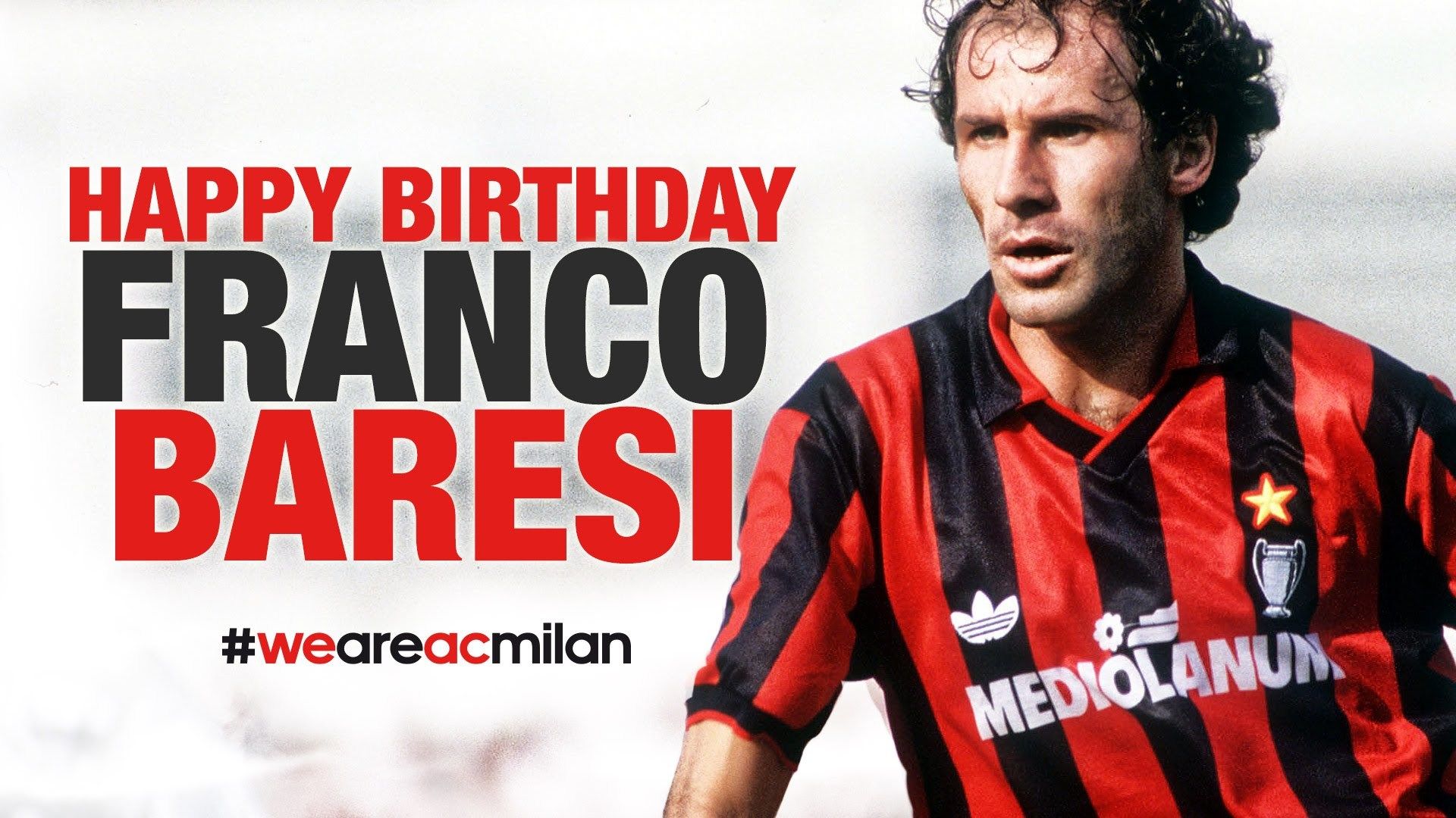 1920x1080 Wallpaper Milan, defender, Champions League, Italian, Franco Baresi for mobile and desktop, section спорт, resolution 1920x1080