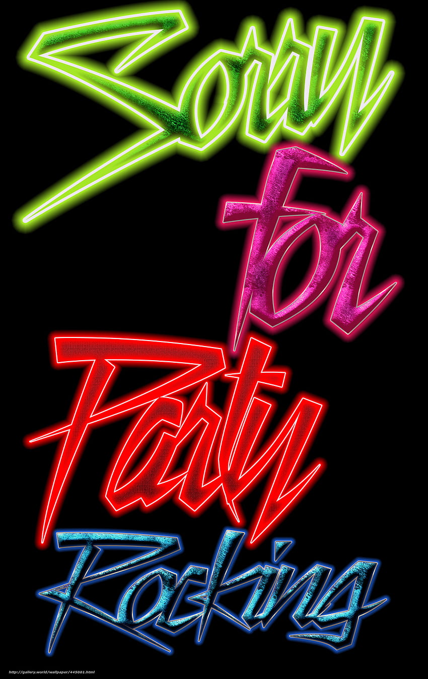 850x1346 Sorry, lmfao, black, fluor HD phone wallpaper