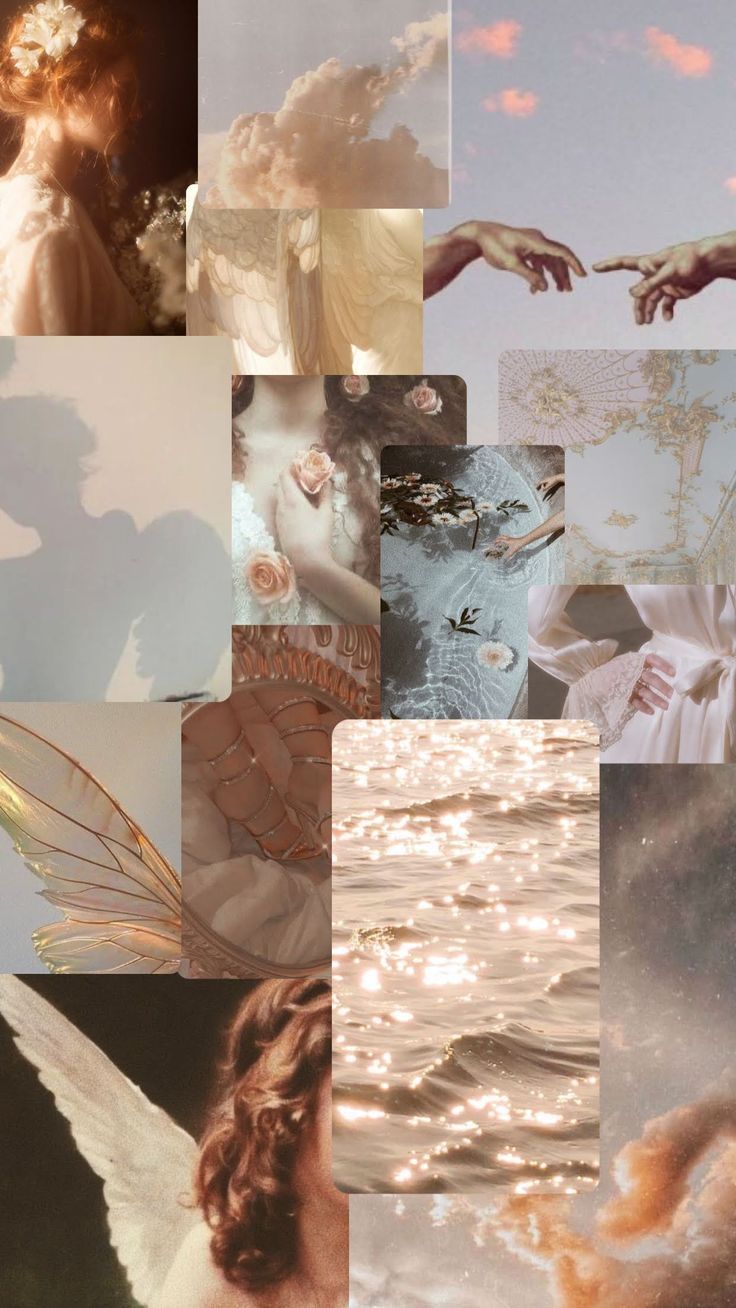 736x1308 Angelcore Aesthetic Wallpaper. Aesthetic wallpaper, Aesthetic pastel wallpaper, Aesthetic desktop wallpaper