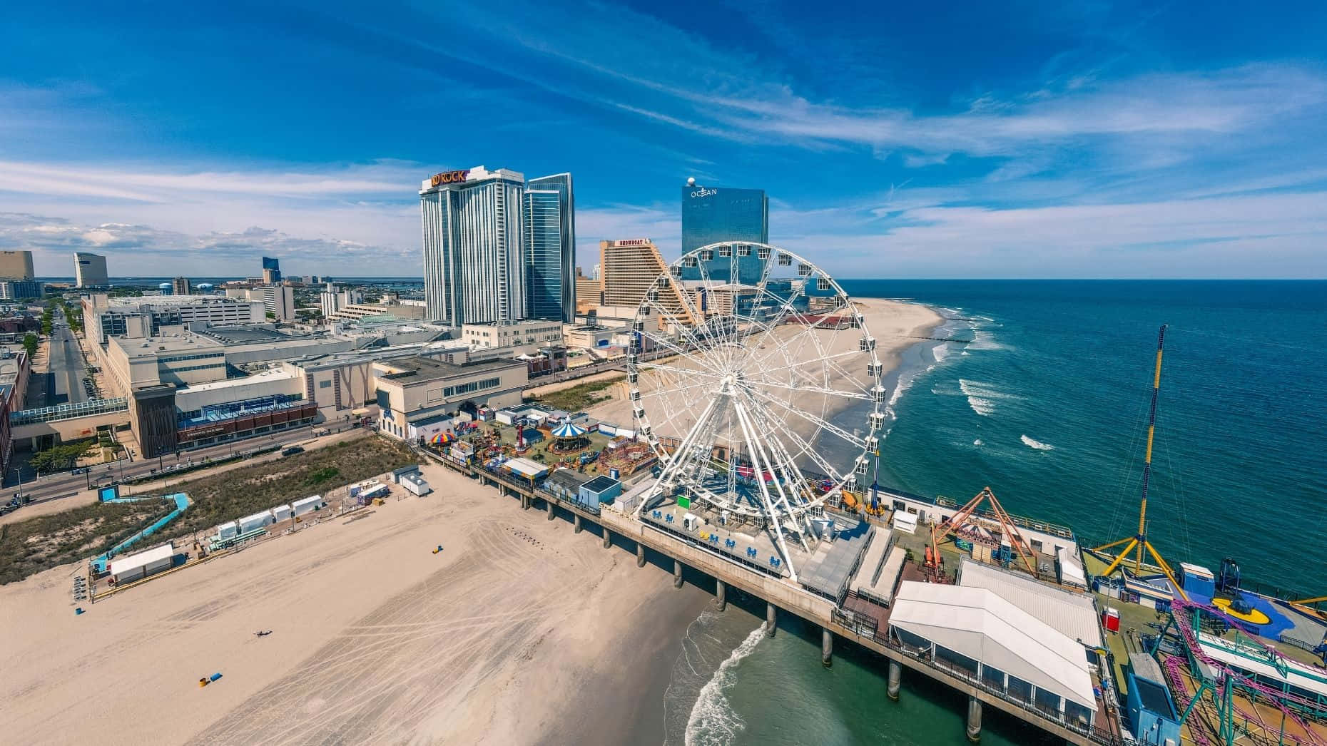 1860x1046 Download Atlantic City Theme Park By Ocean Picture