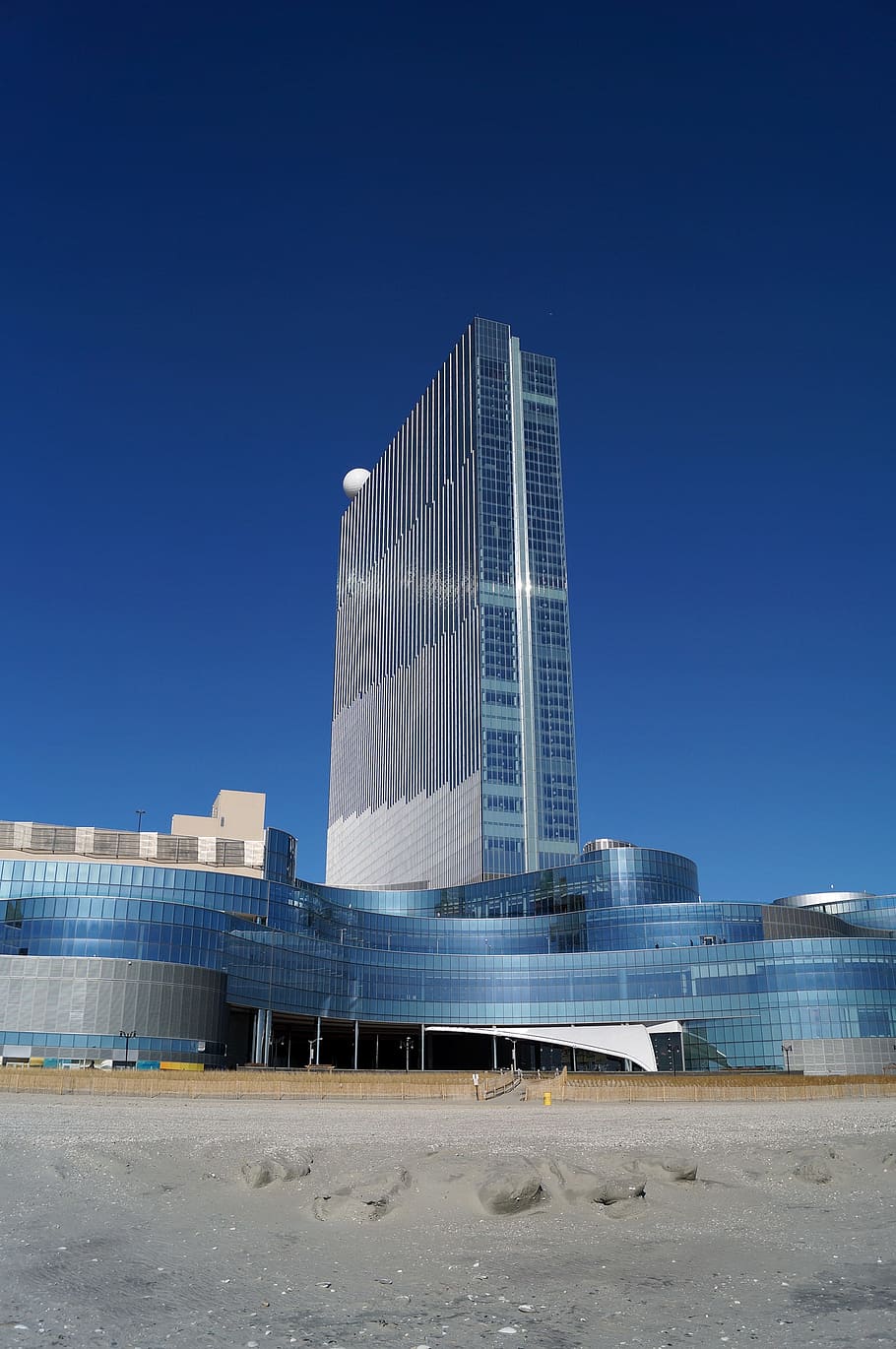 910x1370 HD wallpaper: casino, atlantic city, revel, boardwalk, ocean, new jersey