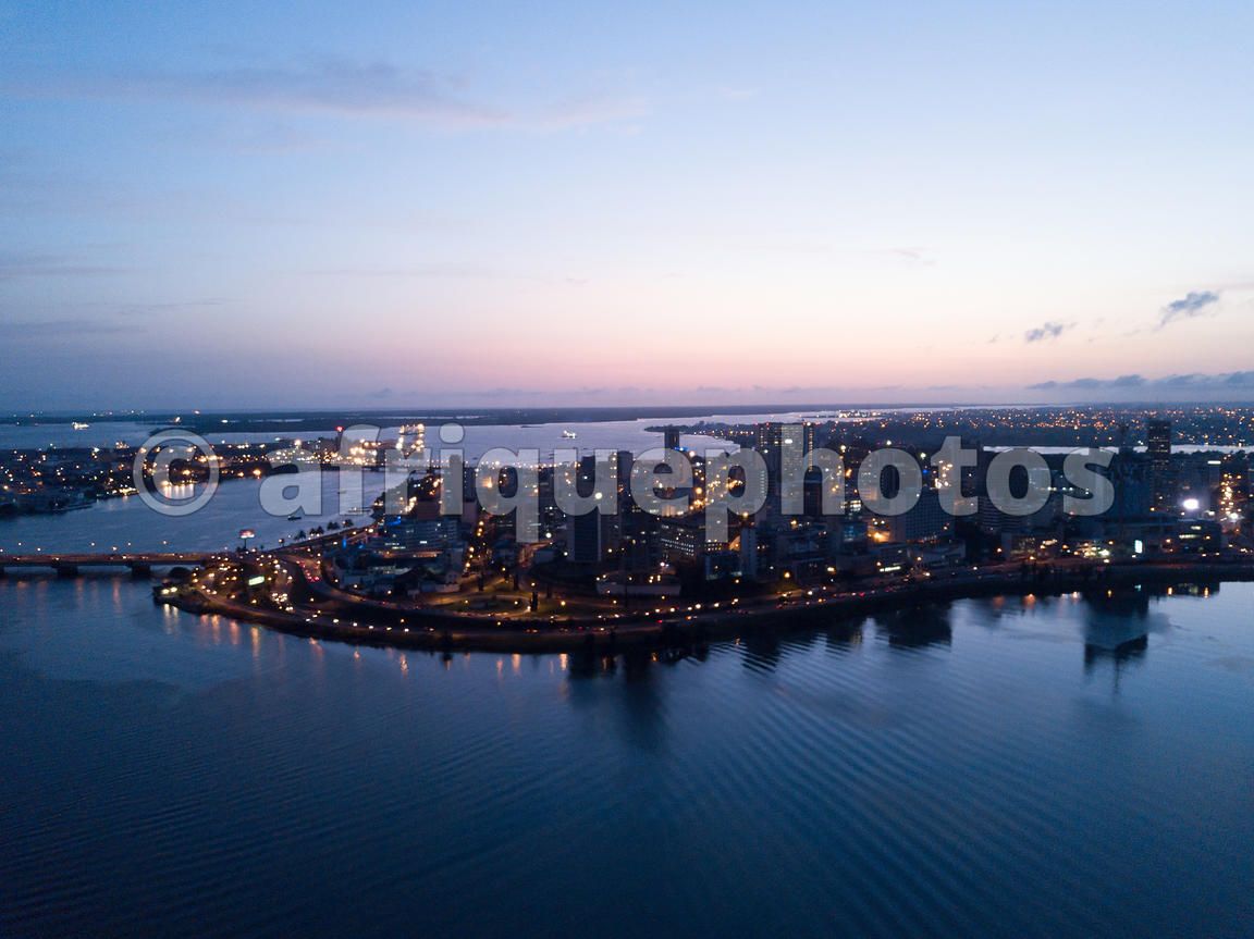 1152x863 afriquephotos. Abidjan from above Ivory coast