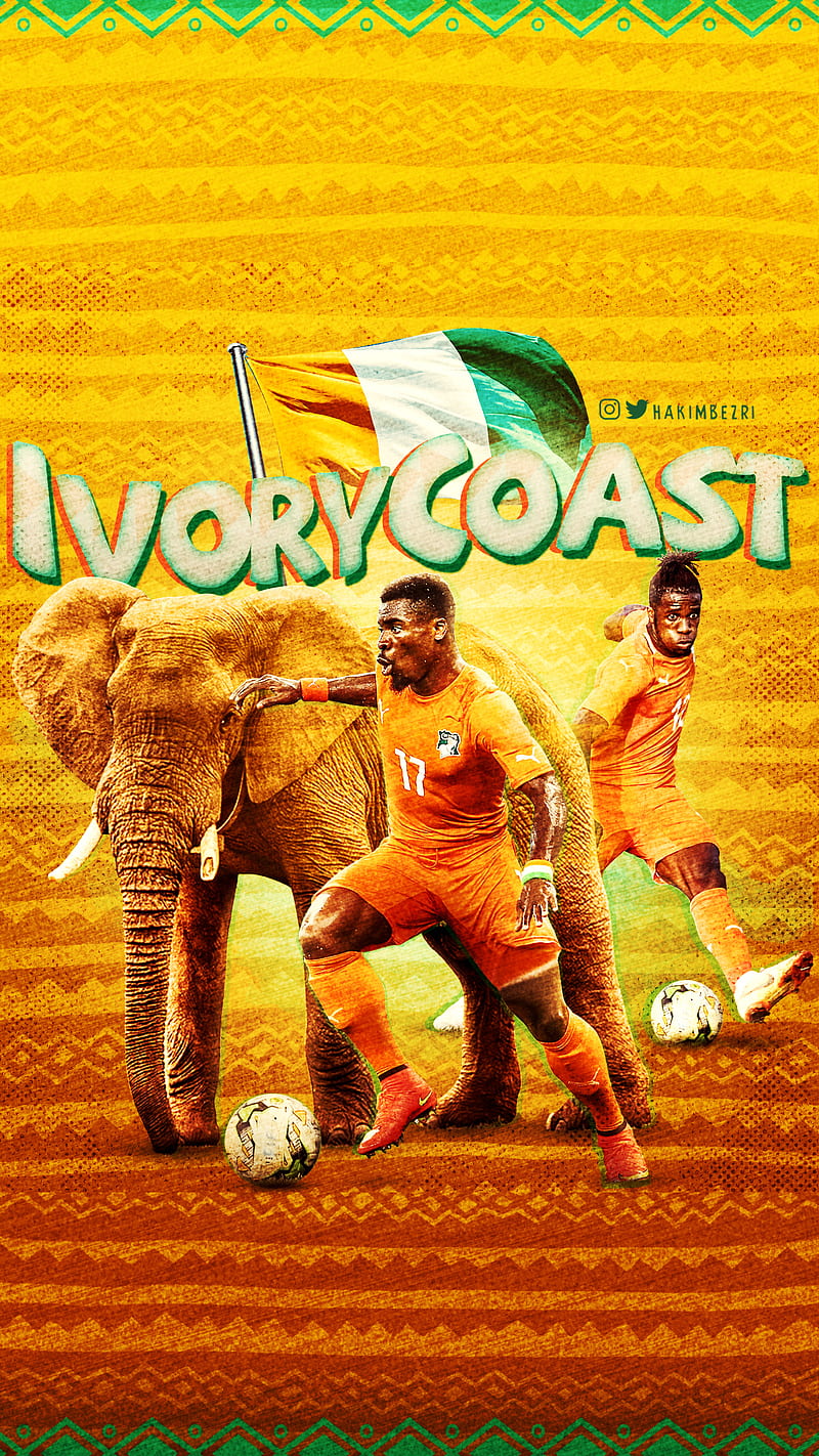 800x1422 Ivory Coast Football, afcon aurier, ivory coast, soccer, team, zaha, HD phone wallpaper