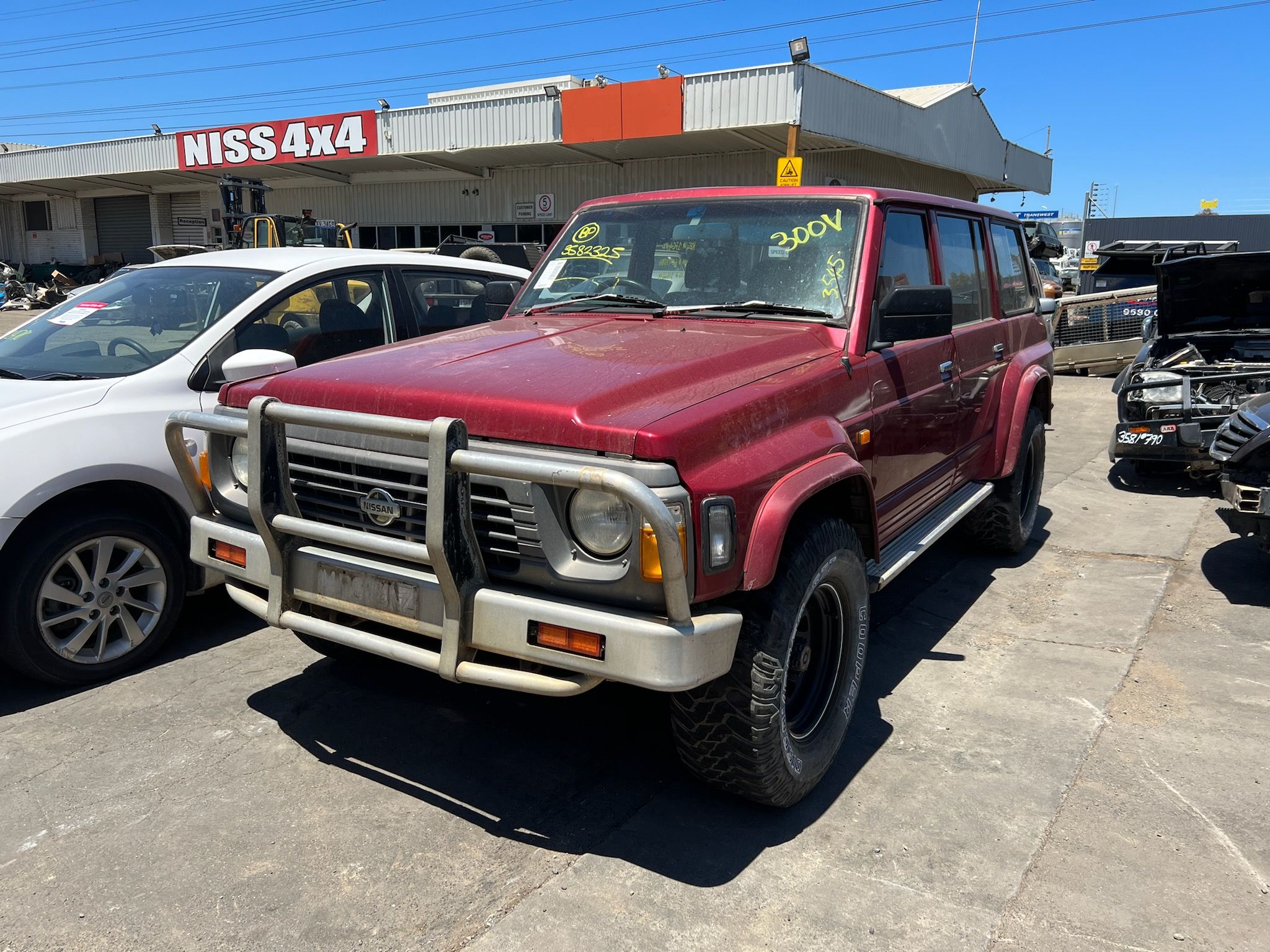 2048x1536 NISSAN PATROL GQ Y60 WAGON TB42 EFI PETROL RED WRECKING
