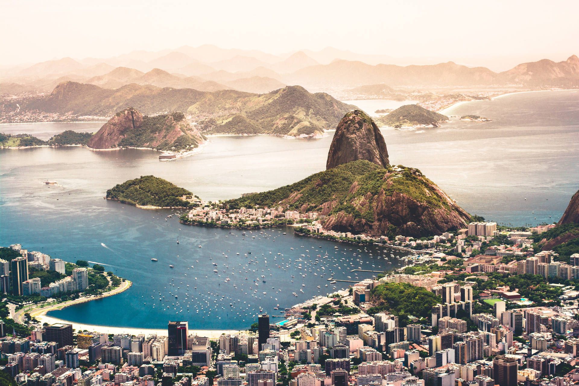 1920x1280 Download Brazil Guanabara Bay Wallpaper