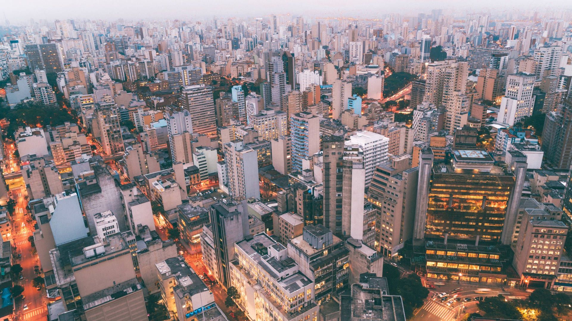 1920x1080 Download Sao Paulo Brazil Aesthetic Cityscape Wallpaper