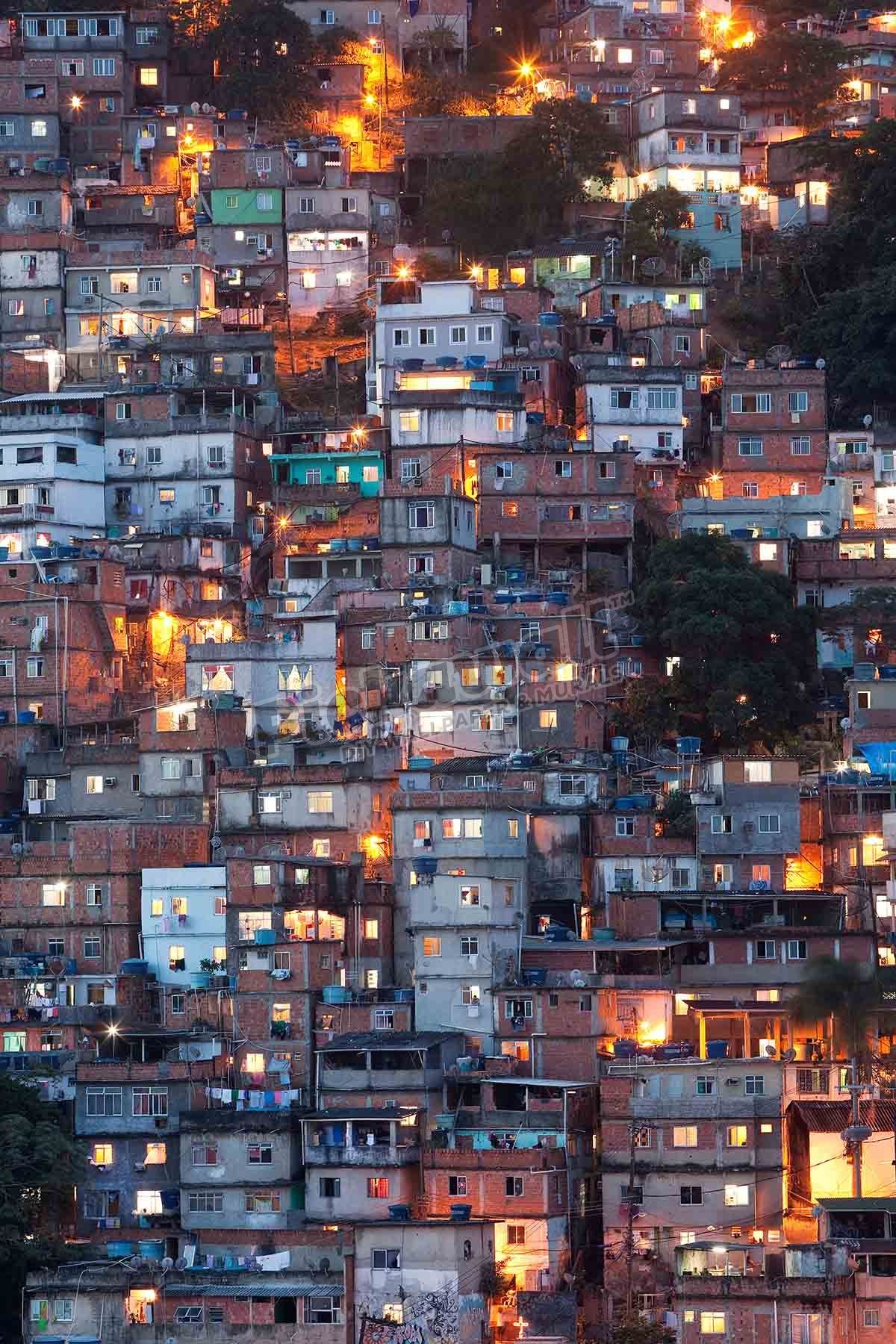 1200x1800 Pick your wall Favela, Brazil, South America