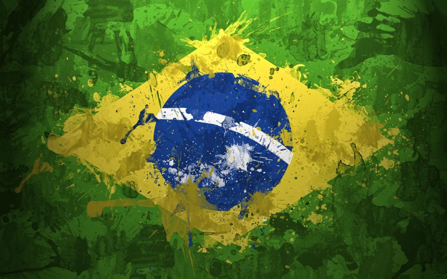 1440x900 Brazil Flag Widescreen Wallpaper 08286