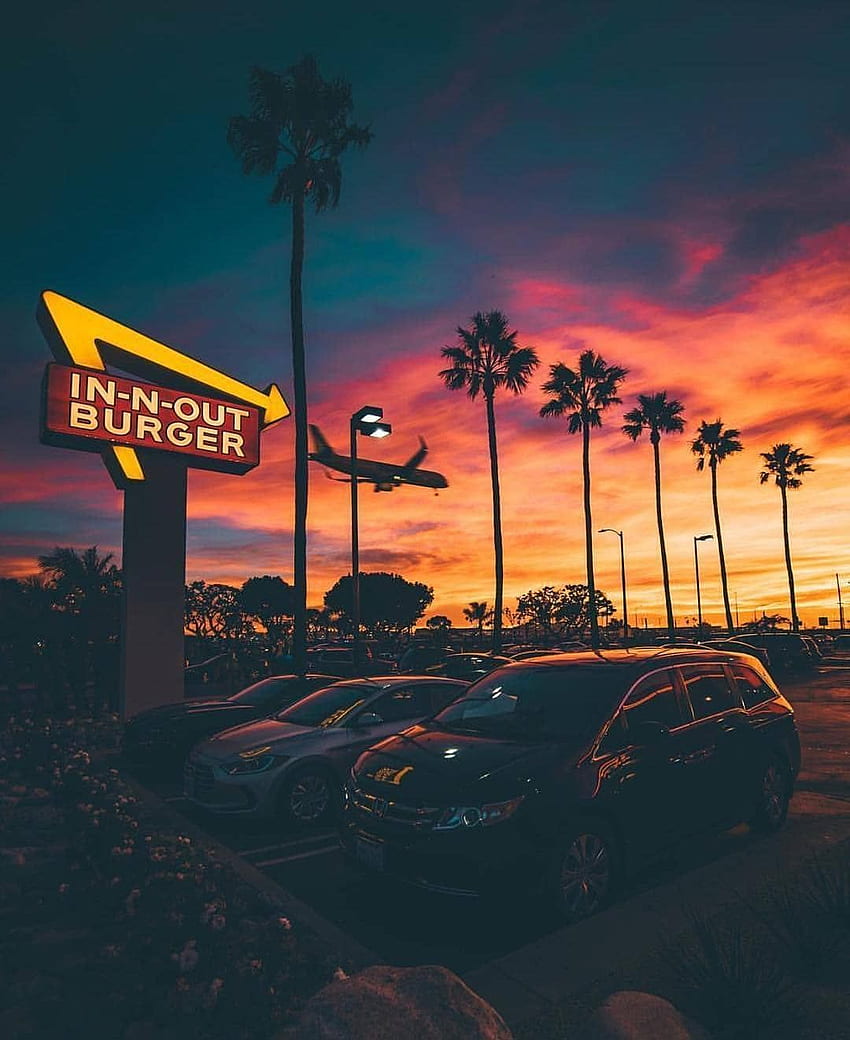 850x1040 In n out burger HD wallpaper