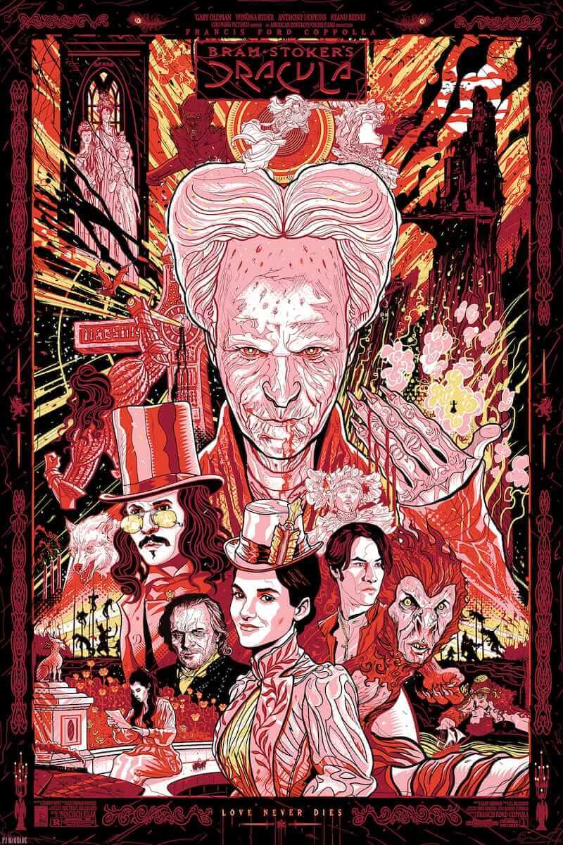 800x1200 Bram Stoker's Dracula Screen Print