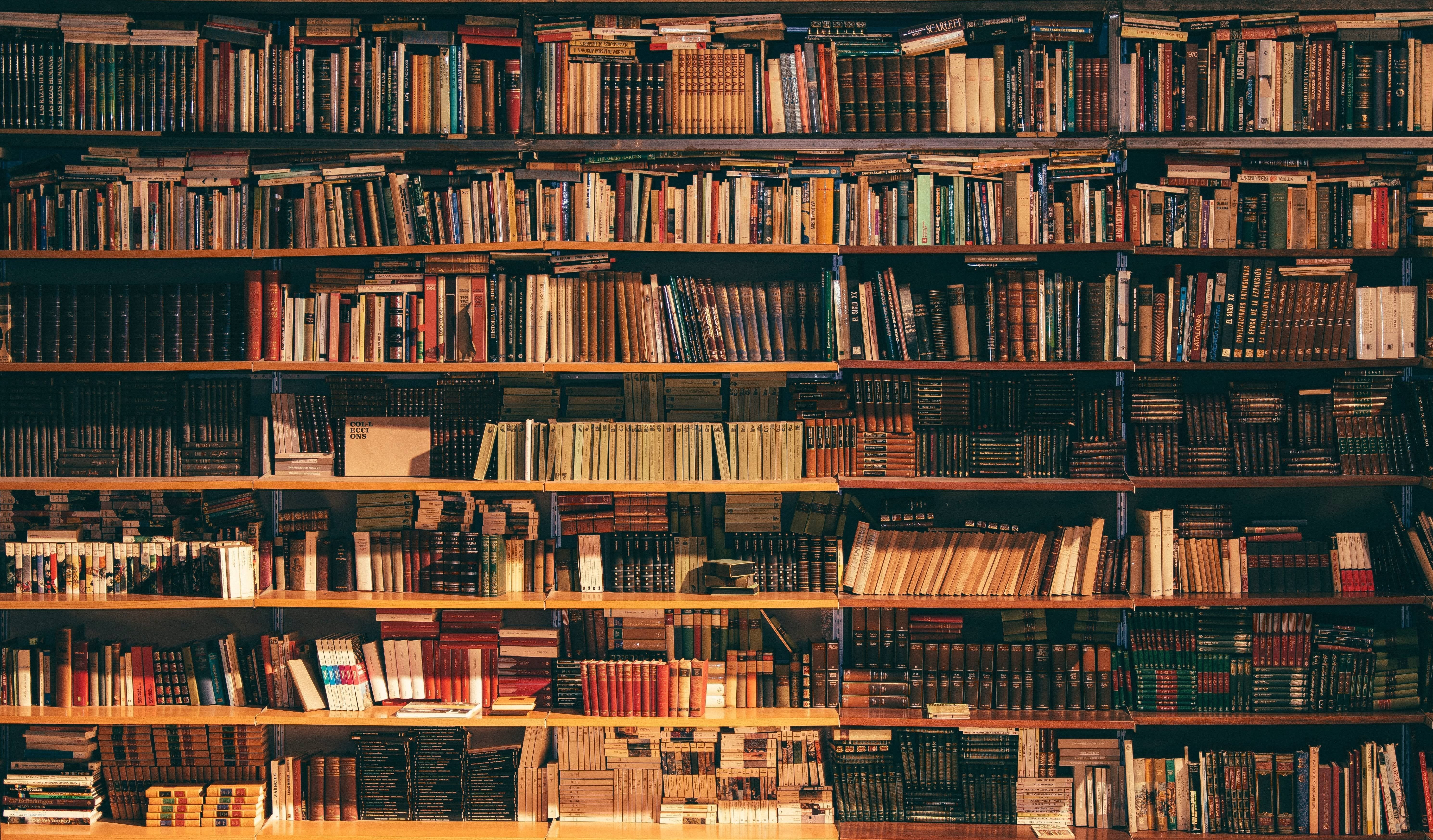 5957x3493 The Library [5957×3493]