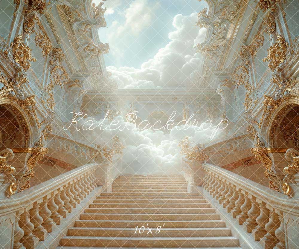 1000x833 Kate Luxury Palace Ladder Printed Backdrop Designed by Emetselch, 10x8.2ft families / Microfiber (Printed)