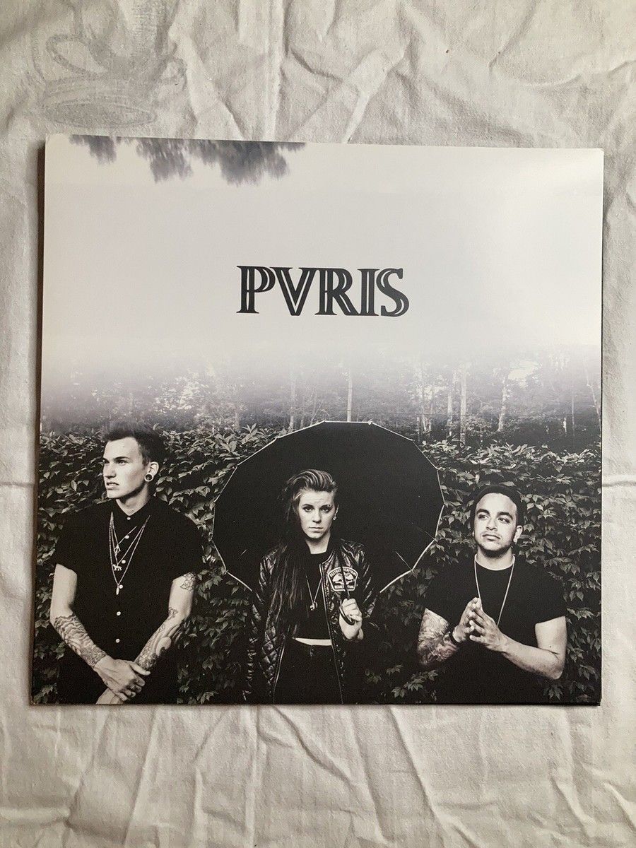 900x1200 PVRIS White Noise Limited Half Clear White Vinyl Rare