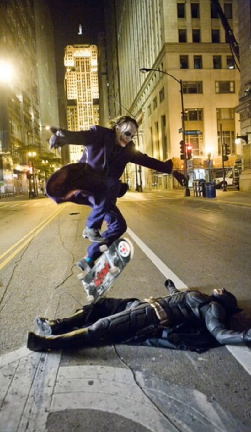 800x1374 Kickflip joker, batman, joker, HD phone wallpaper