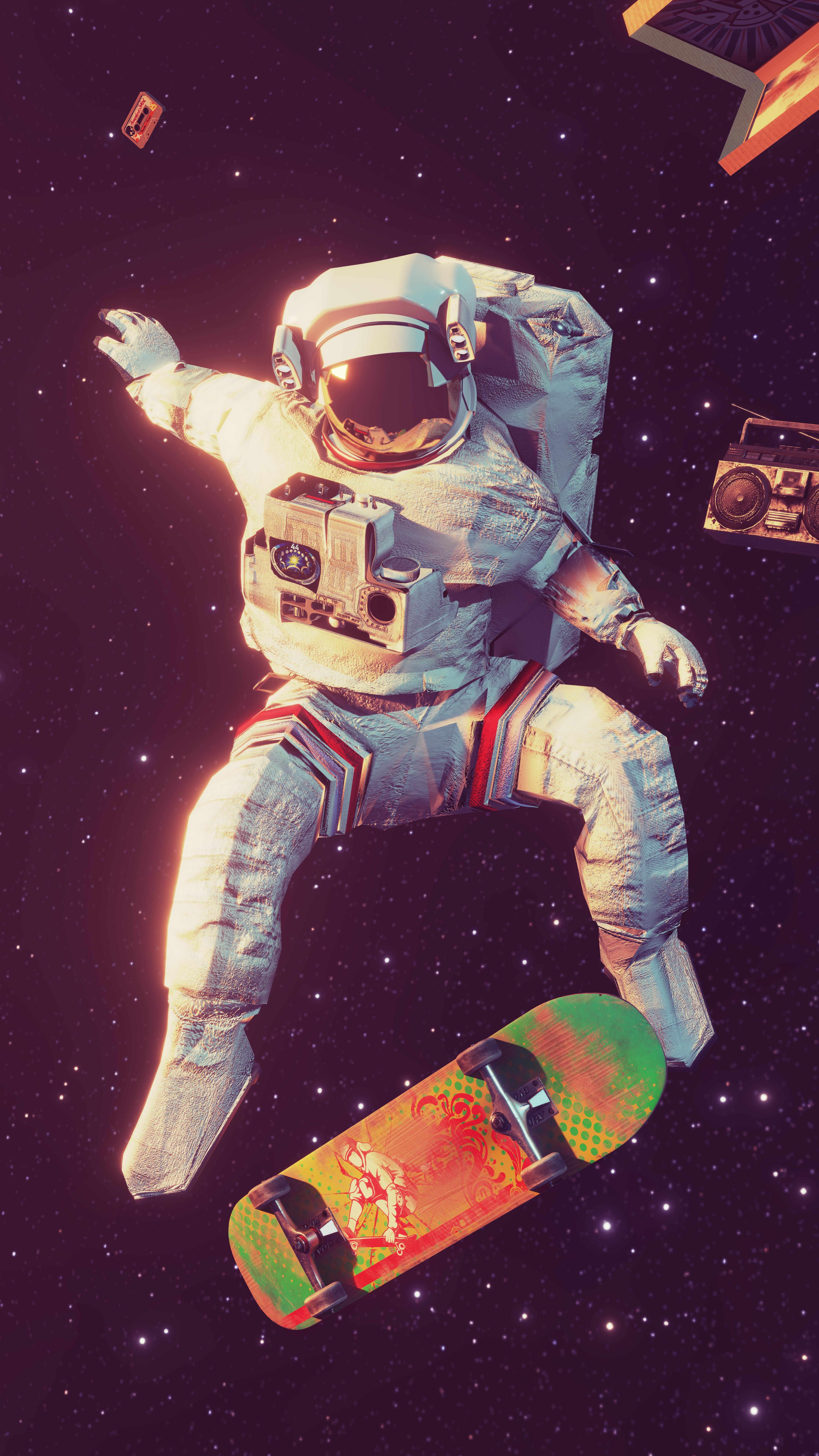 4320x7680 Kickflip, Digital 3D, 4320x7680