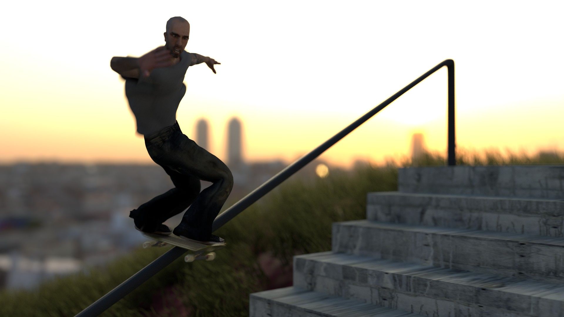 1920x1080 Kickflip to FS Boardslide Clip Projects Artists Community