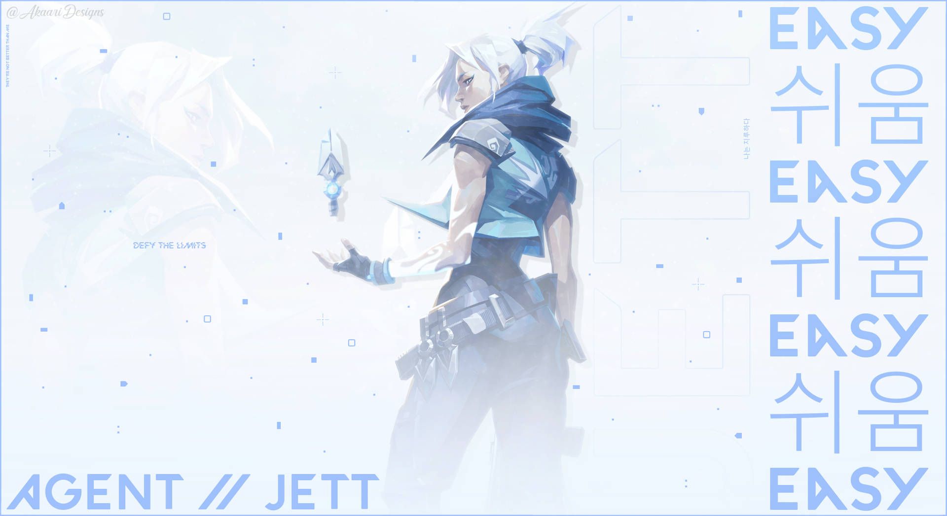 1920x1047 Download Valorant Jett Korean White Themed Poster Wallpaper
