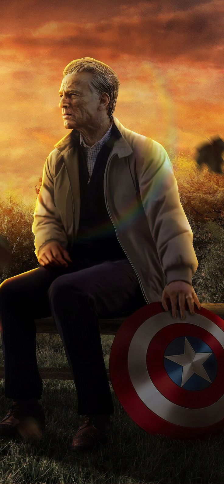 Captain America In Endgame Wallpapers - Top Free Captain America In ...