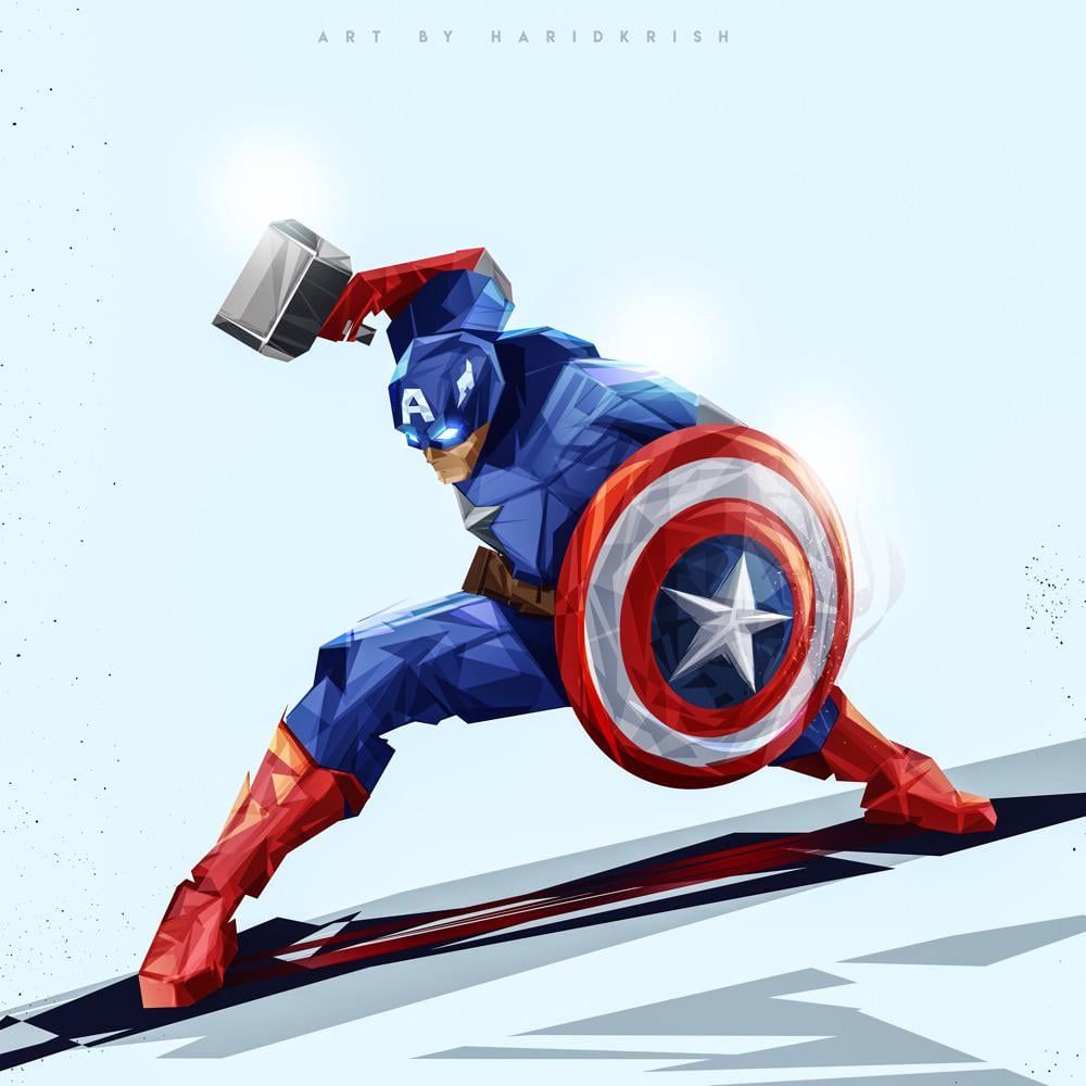 Captain America In Endgame Wallpapers - Top Free Captain America In ...