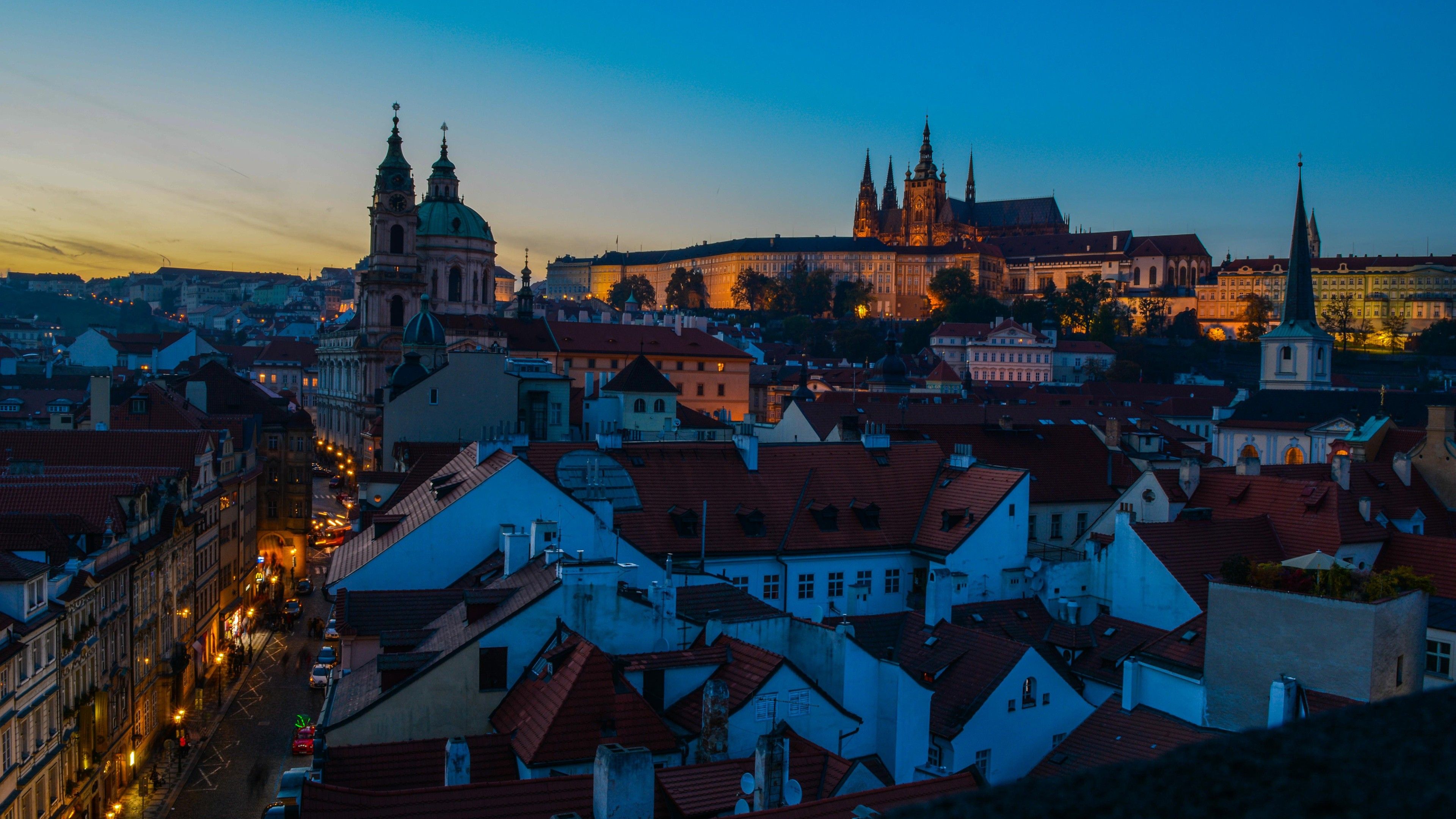 3840x2160 Prague 4K HD Wallpaper