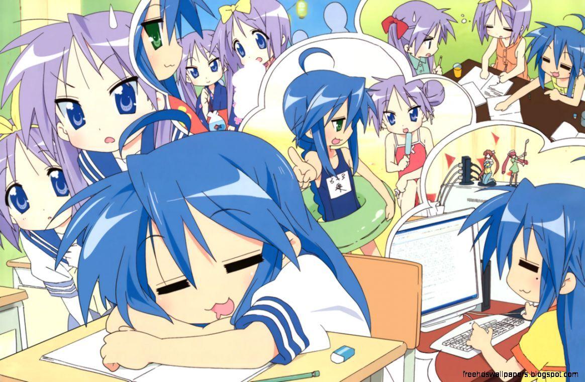 1164x760 Lucky Star Anime Wallpaper. Free HD Wallpaper