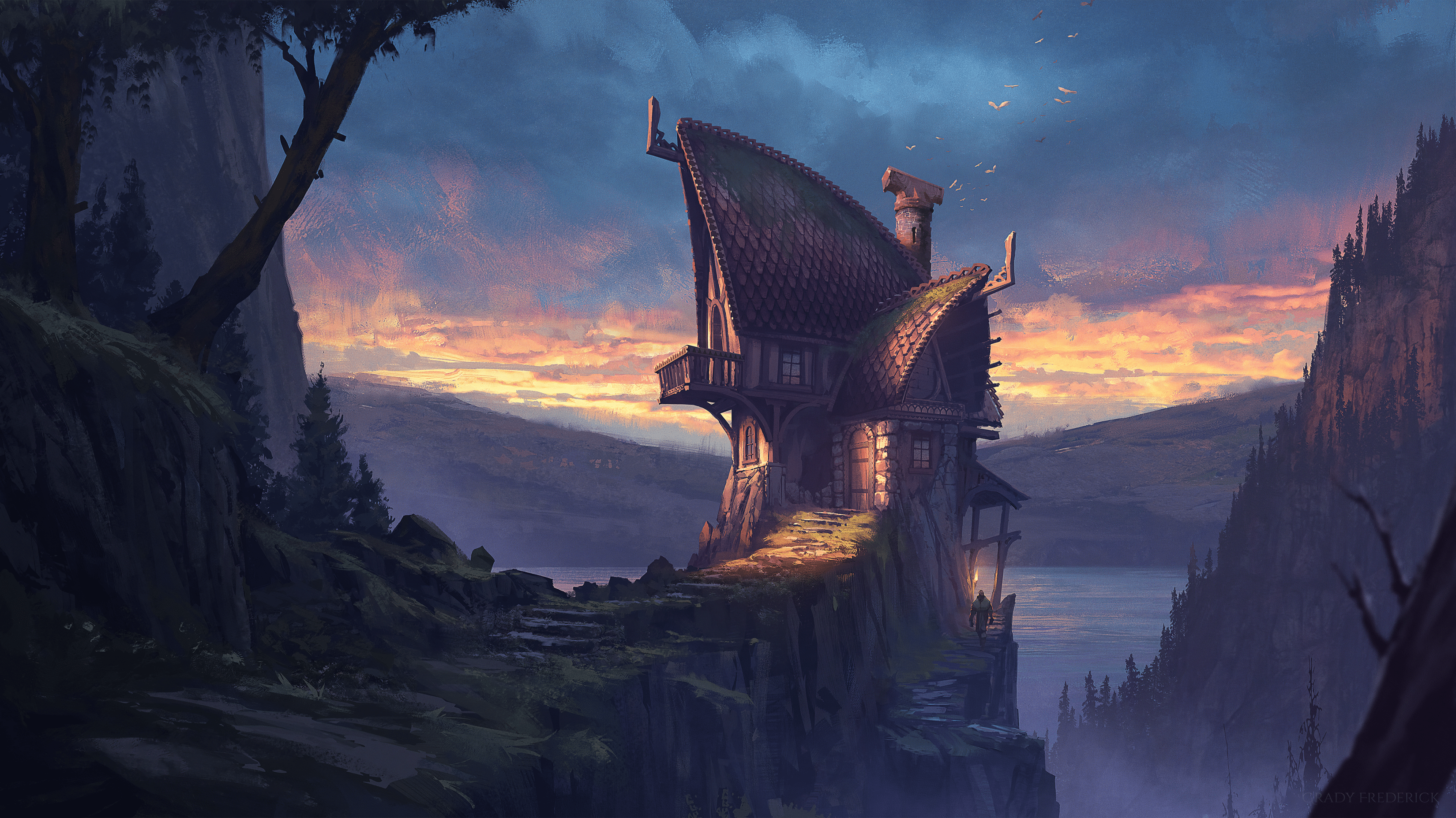3300x1856 Most Popular Sunset Cozy Wallpaper