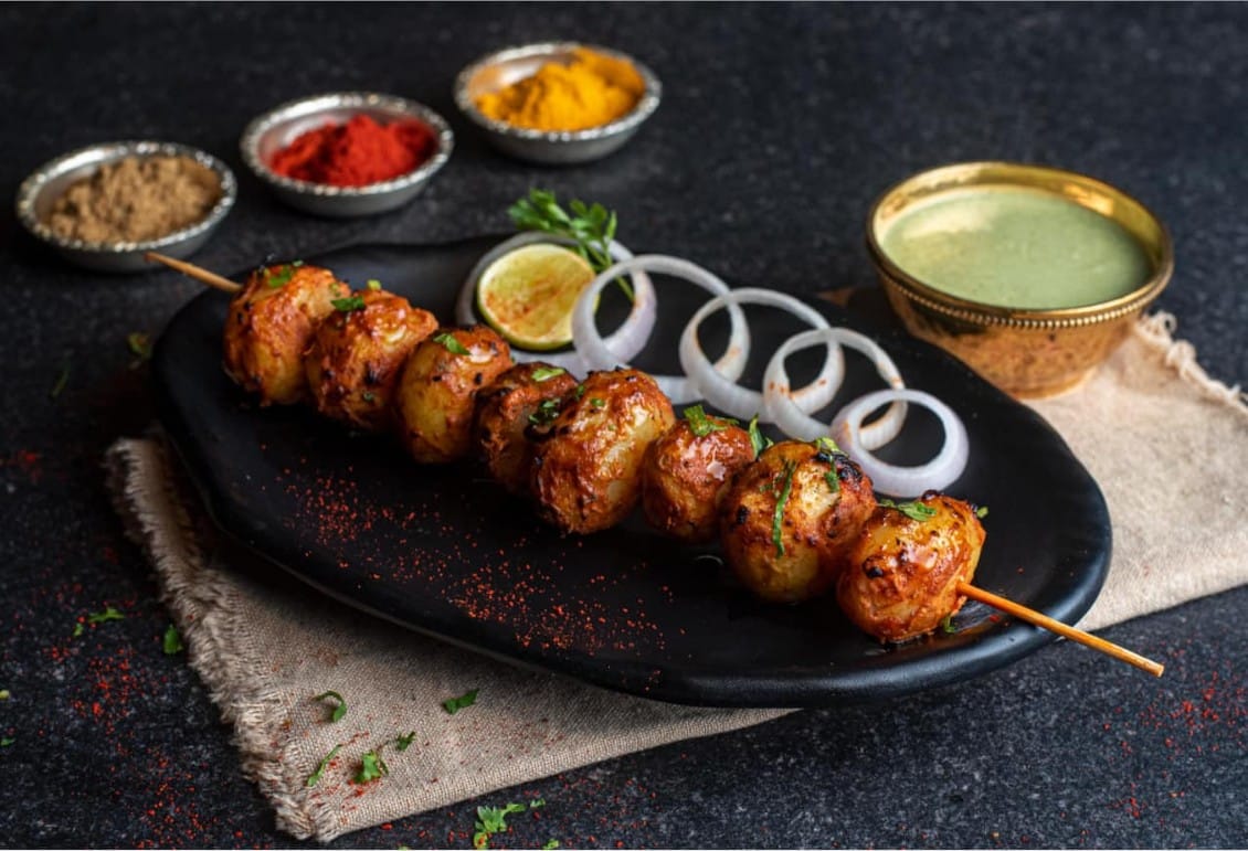 1130x771 Mushroom Kebab Recipe