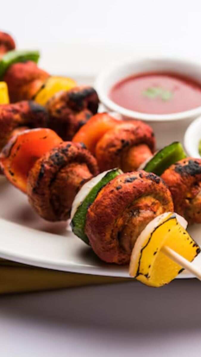 675x1200 Mushroom Tikka: A Perfect Addition To Bonfire Menu
