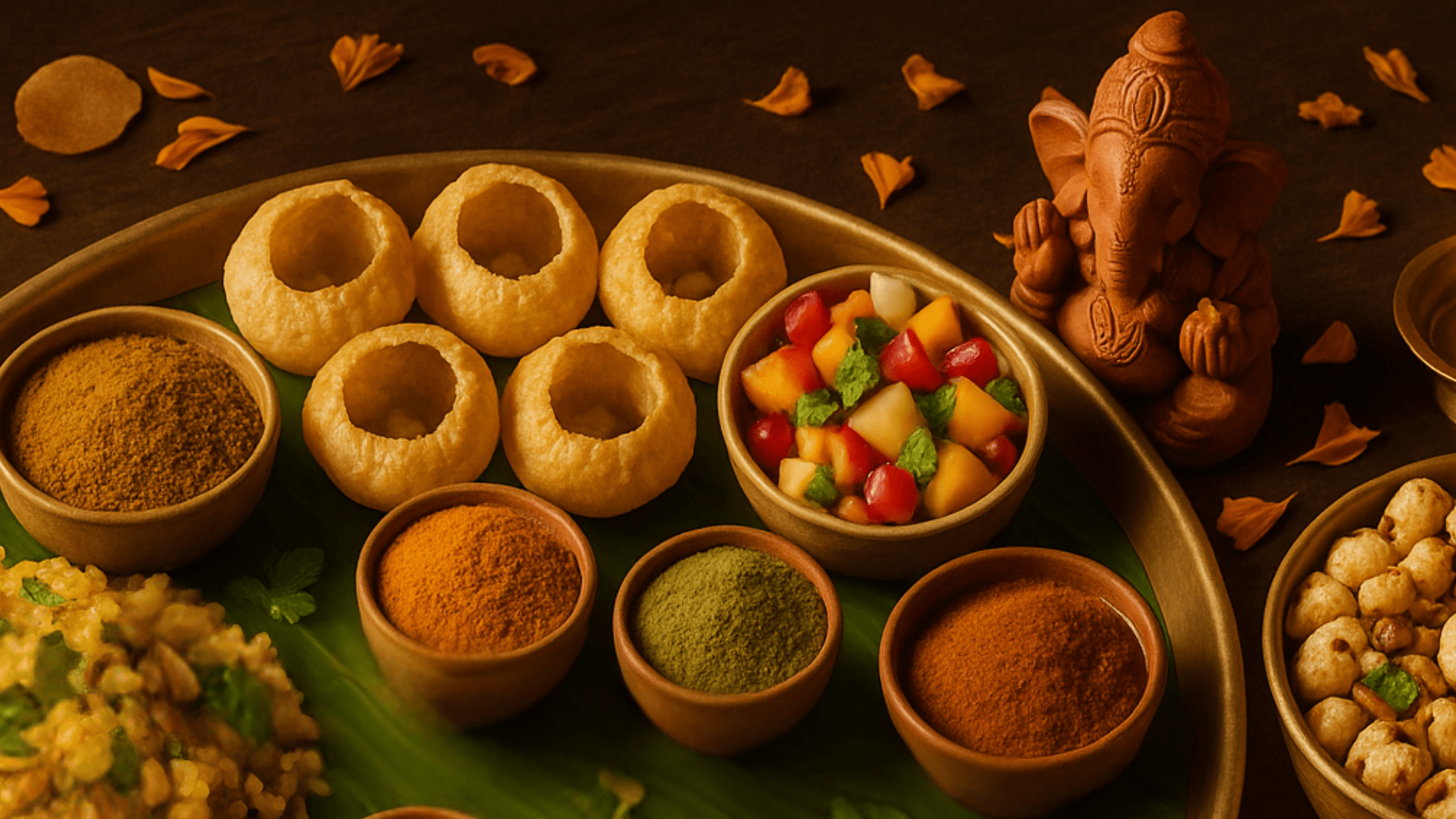 1920x1080 From Masale Bhaat to Pani Puri: Flavorful Dishes for Ganesh Chaturthi