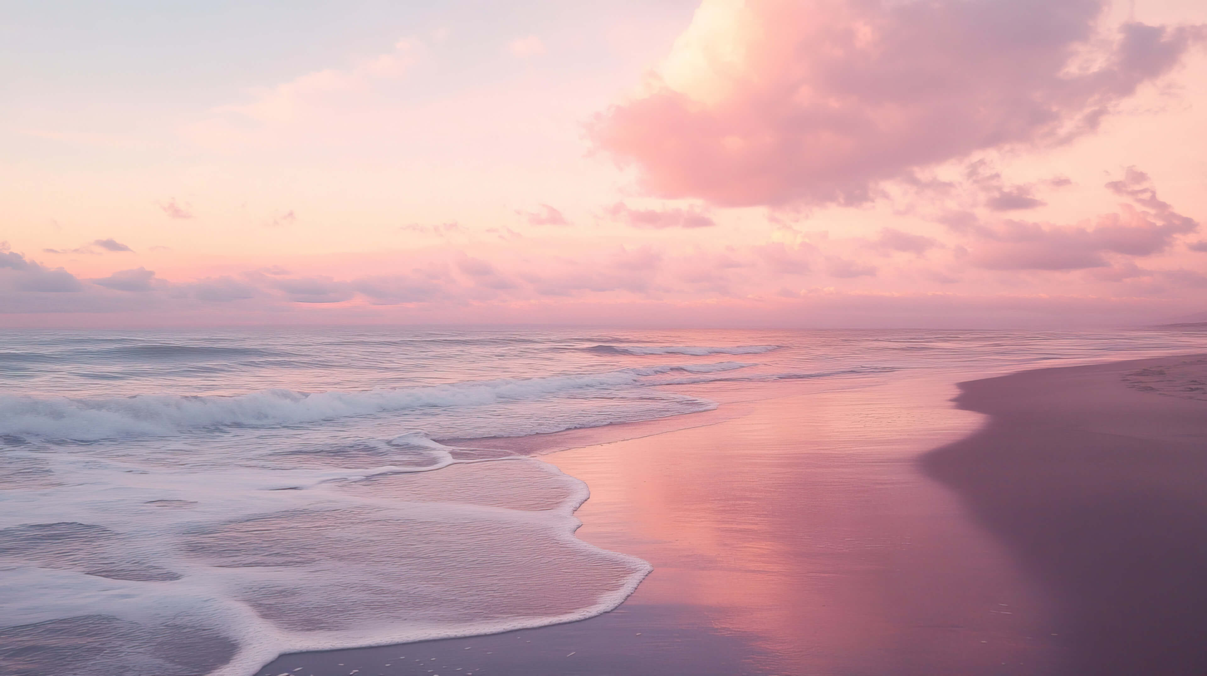 3840x2152 Beach Aesthetic Laptop Wallpaper