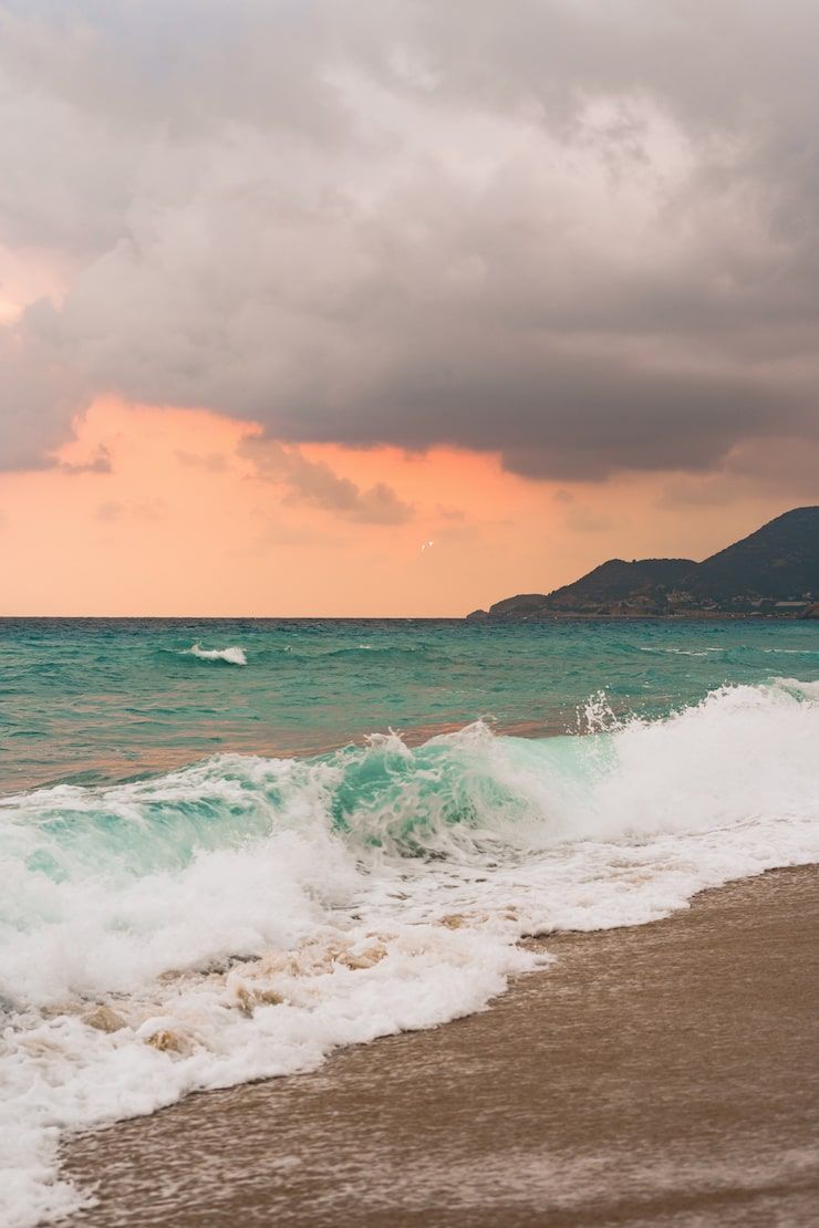 740x1110 Hd beach aesthetic wallpaper Image