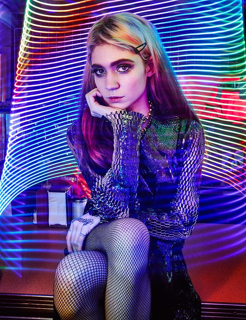 800x1040 Women, singer, Grimes, HD phone wallpaper