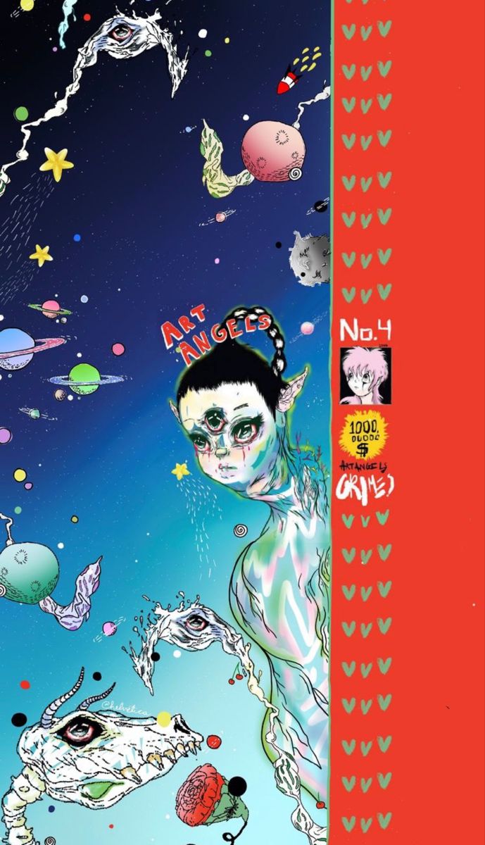689x1200 poster. Grimes artwork, Art wallpaper, Poster art
