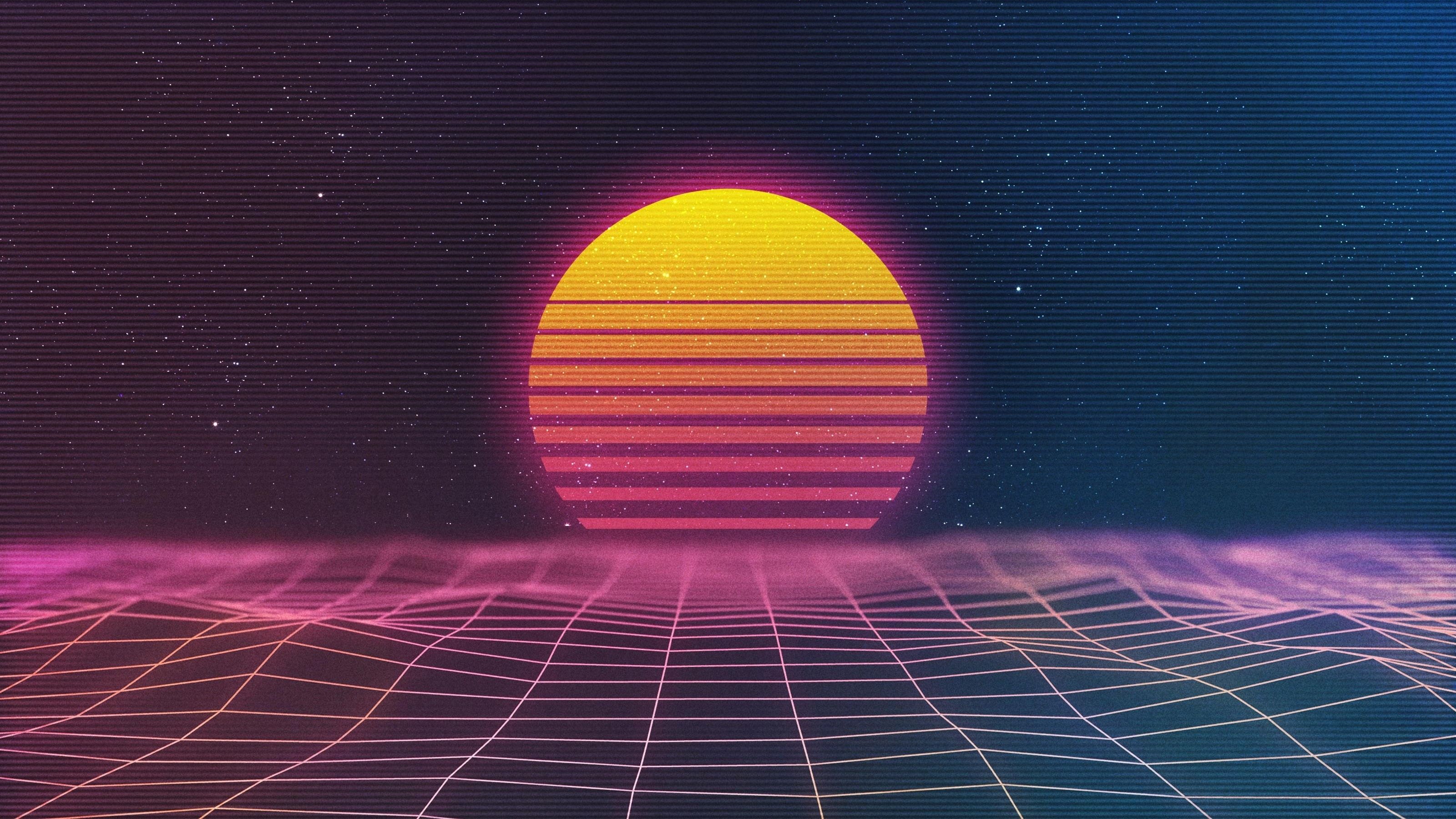 3200x1800 Synth Pop Wallpaper