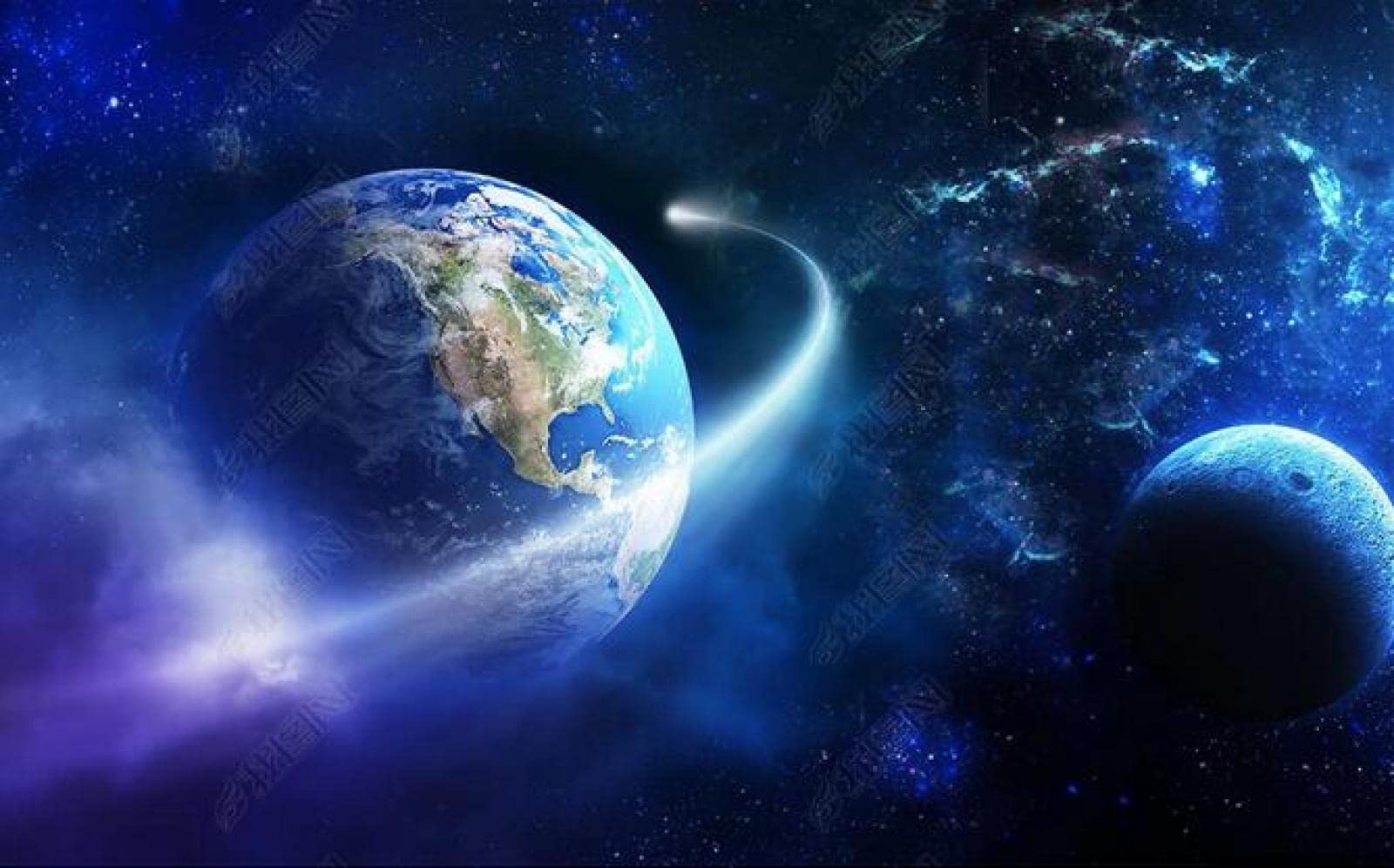 1600x997 Wallpaper Photo 3D Mysterious Science Fiction Earth Technology Aesthetic Background Wall 200Cmx140Cm : Amazon.co.uk: DIY & Tools